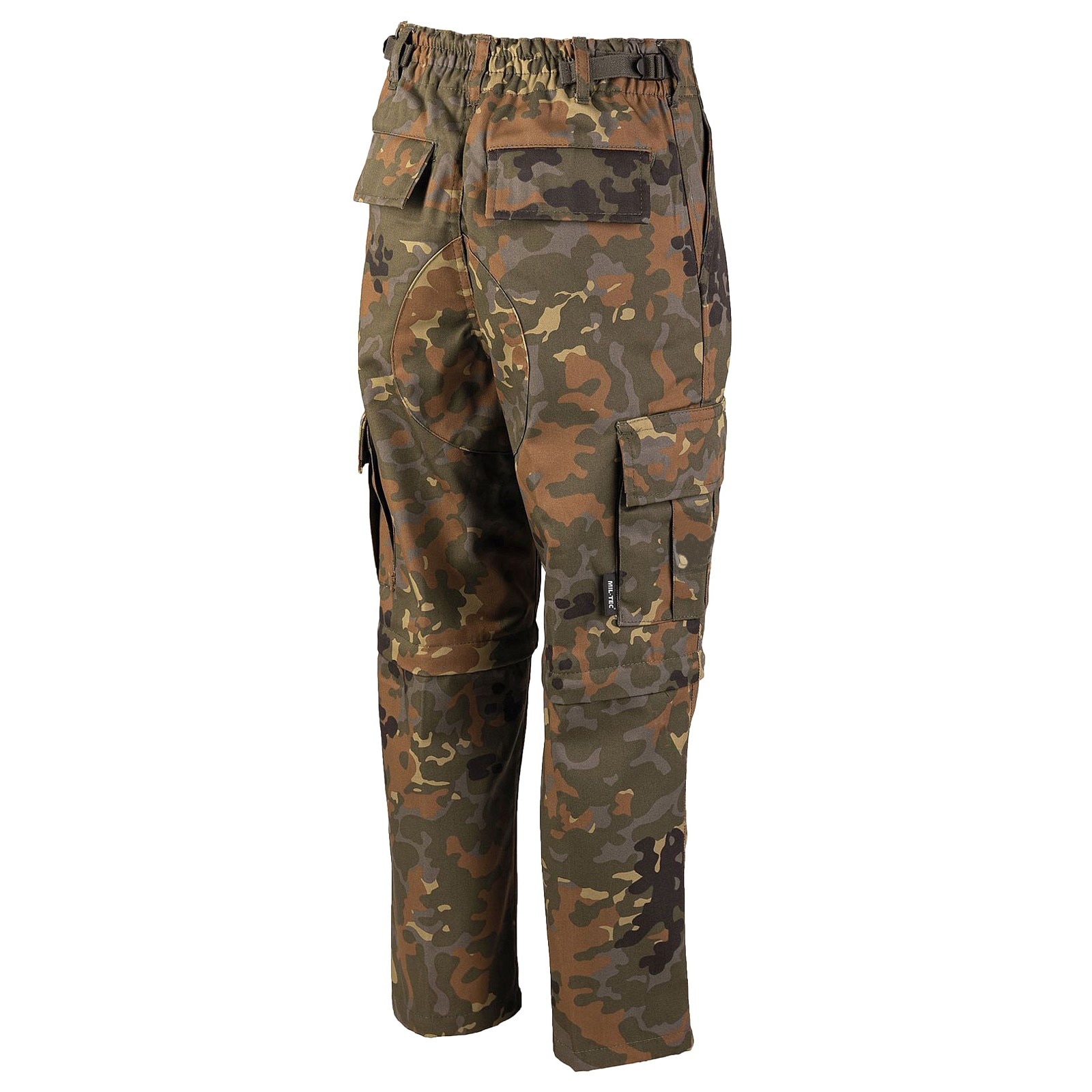 Mil-Tec Zip-Off BDU Lasten Housut - Flecktarn