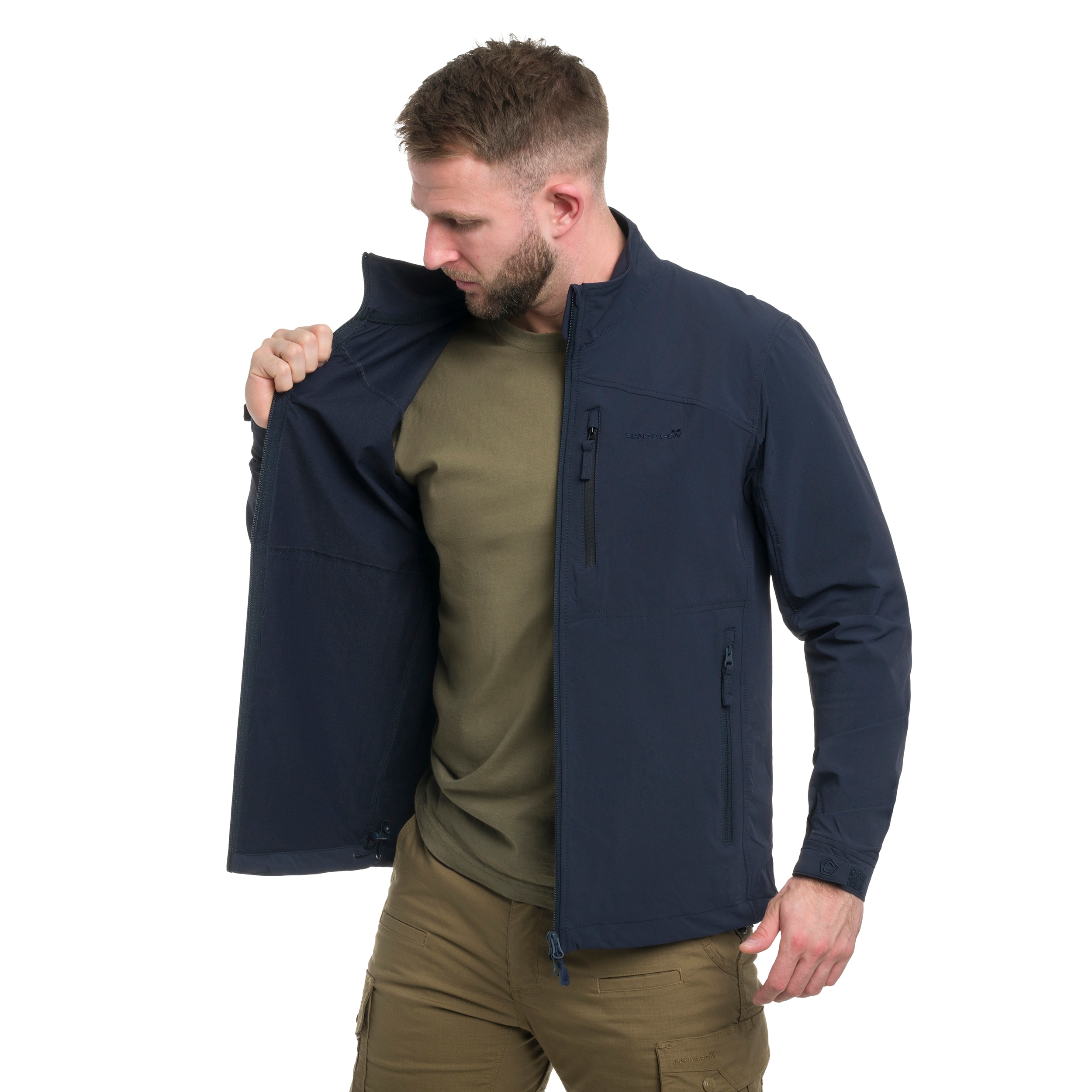 Pentagon Elite Light Softshell-takki - Midnight Blue