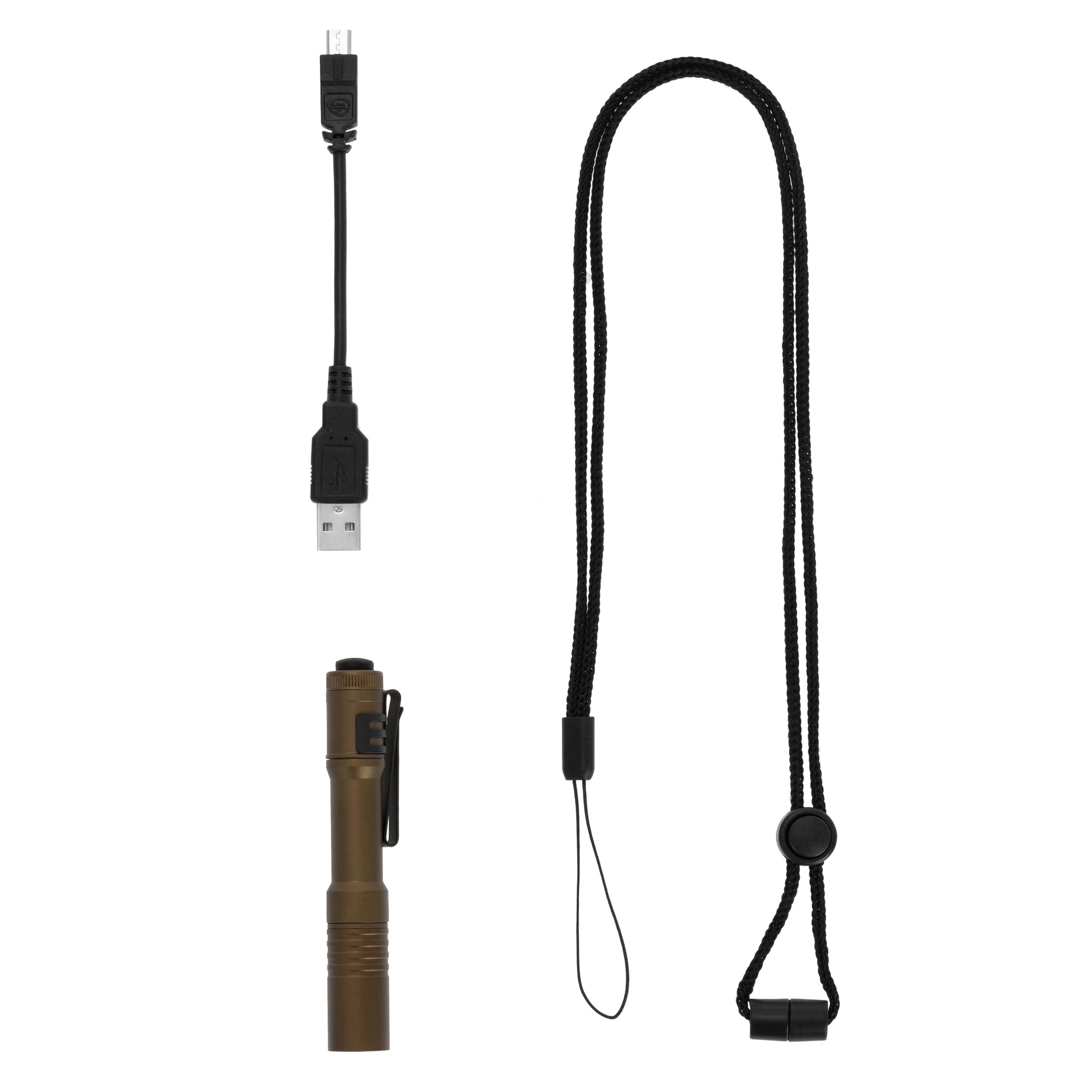Streamlight MicroStream USB taskulamppu 250 lumenia - Coyote