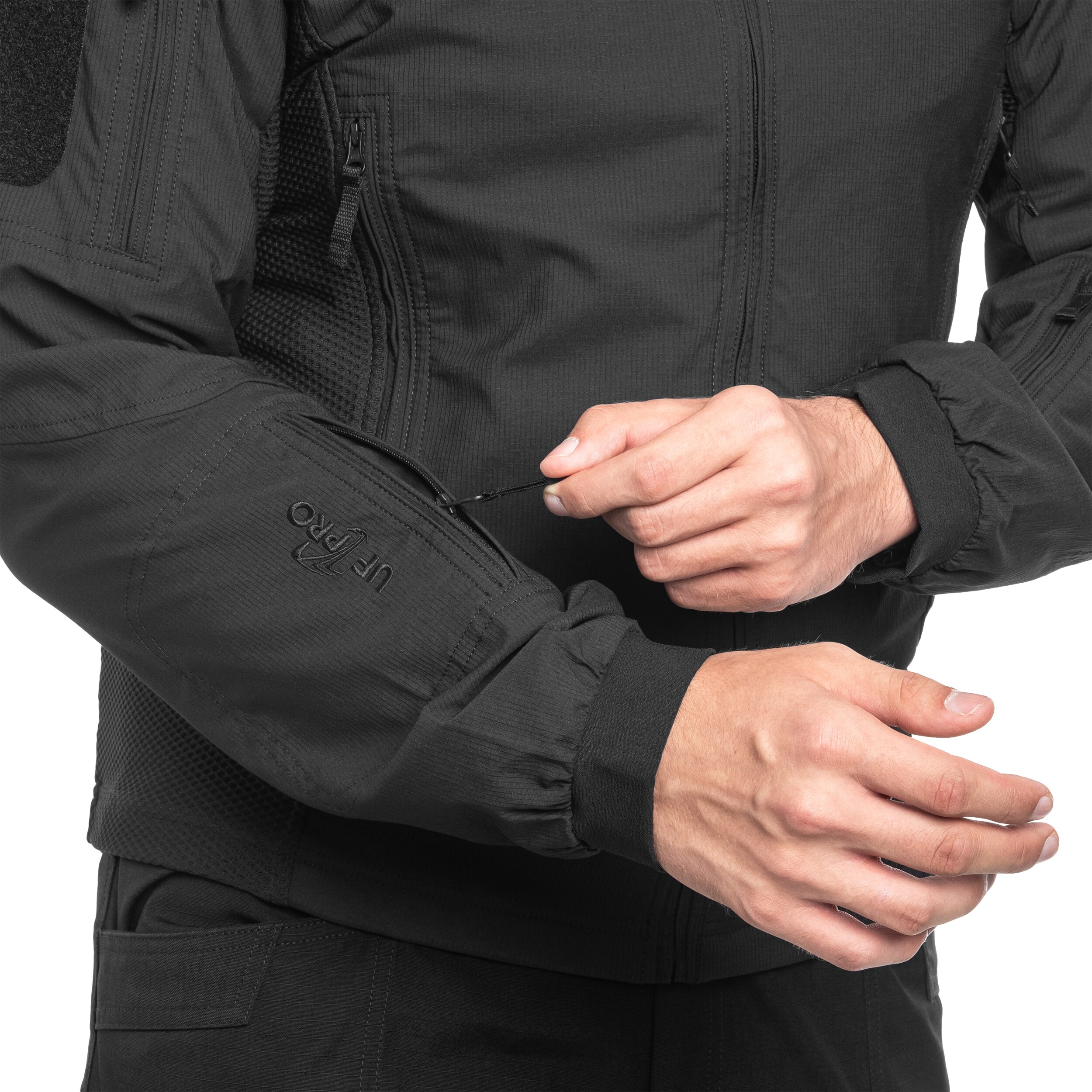 UF PRO Hunter FZ Gen.2 Tactical Softshell - Black takki