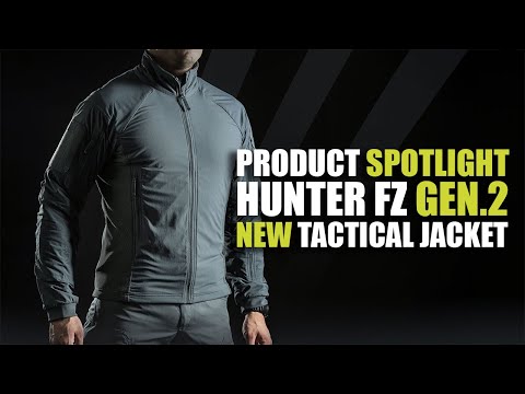 UF PRO Hunter FZ Gen.2 Tactical Softshell - Black takki