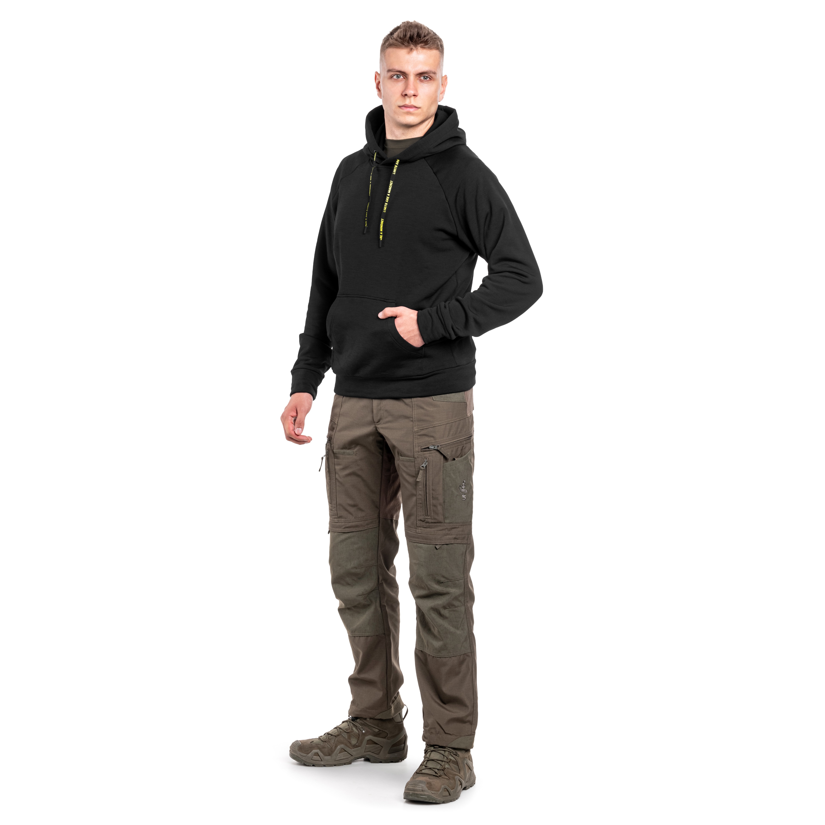 UF PRO Hawk Raider Functional Hoodie - Black