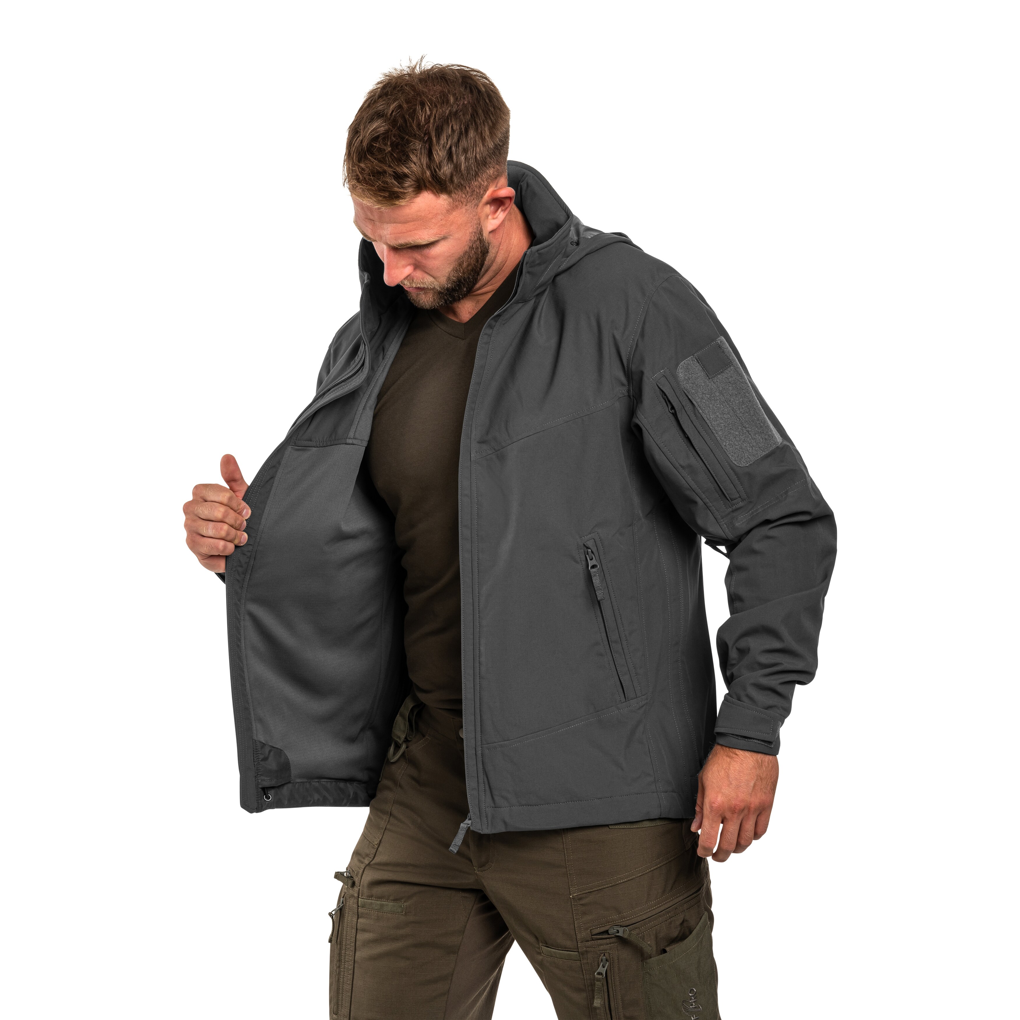 UF PRO Delta Eagle Gen.3 Tactical Softshell - Steel Grey Takki