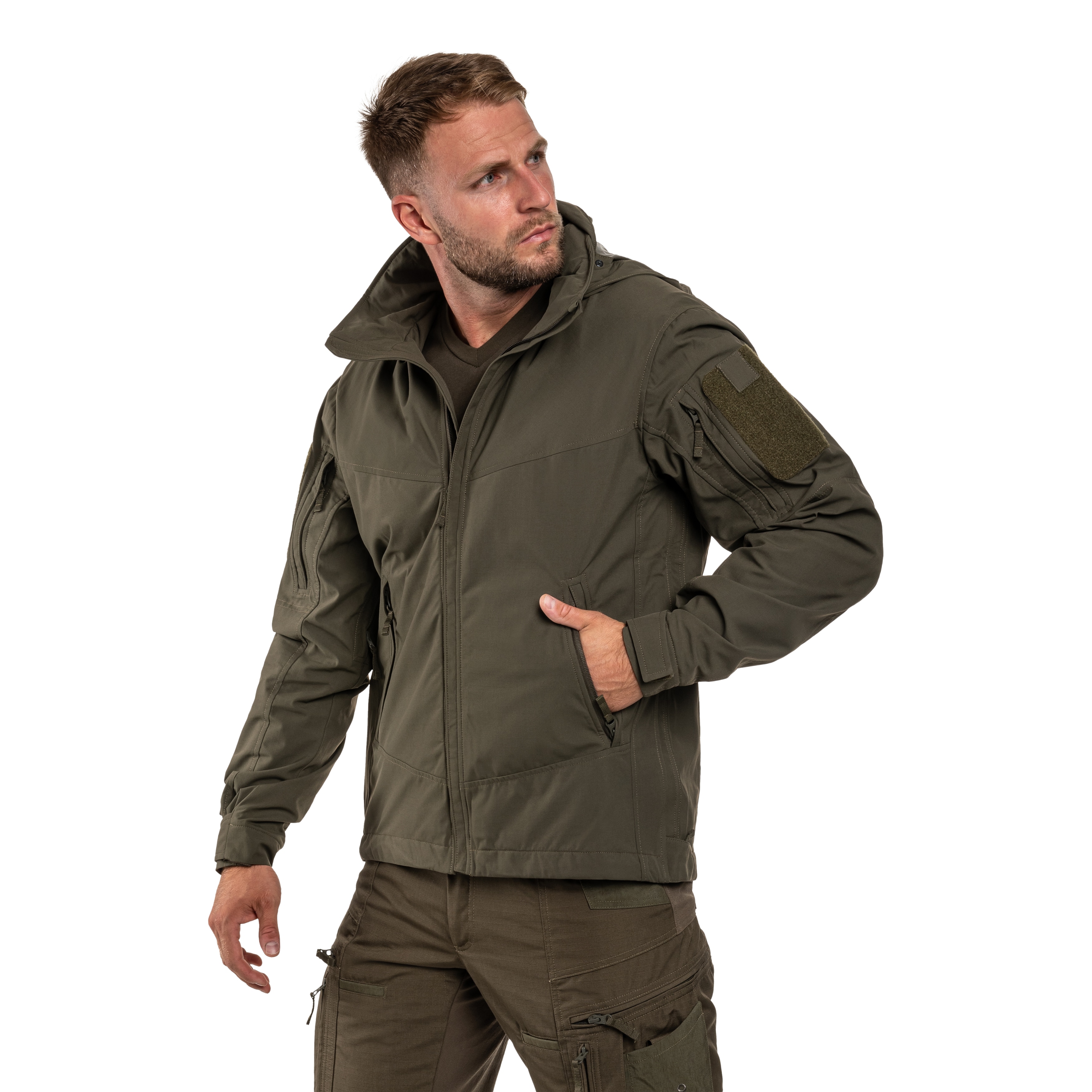 UF PRO Delta Eagle Gen.3 Tactical Softshell - Brown Grey -takki