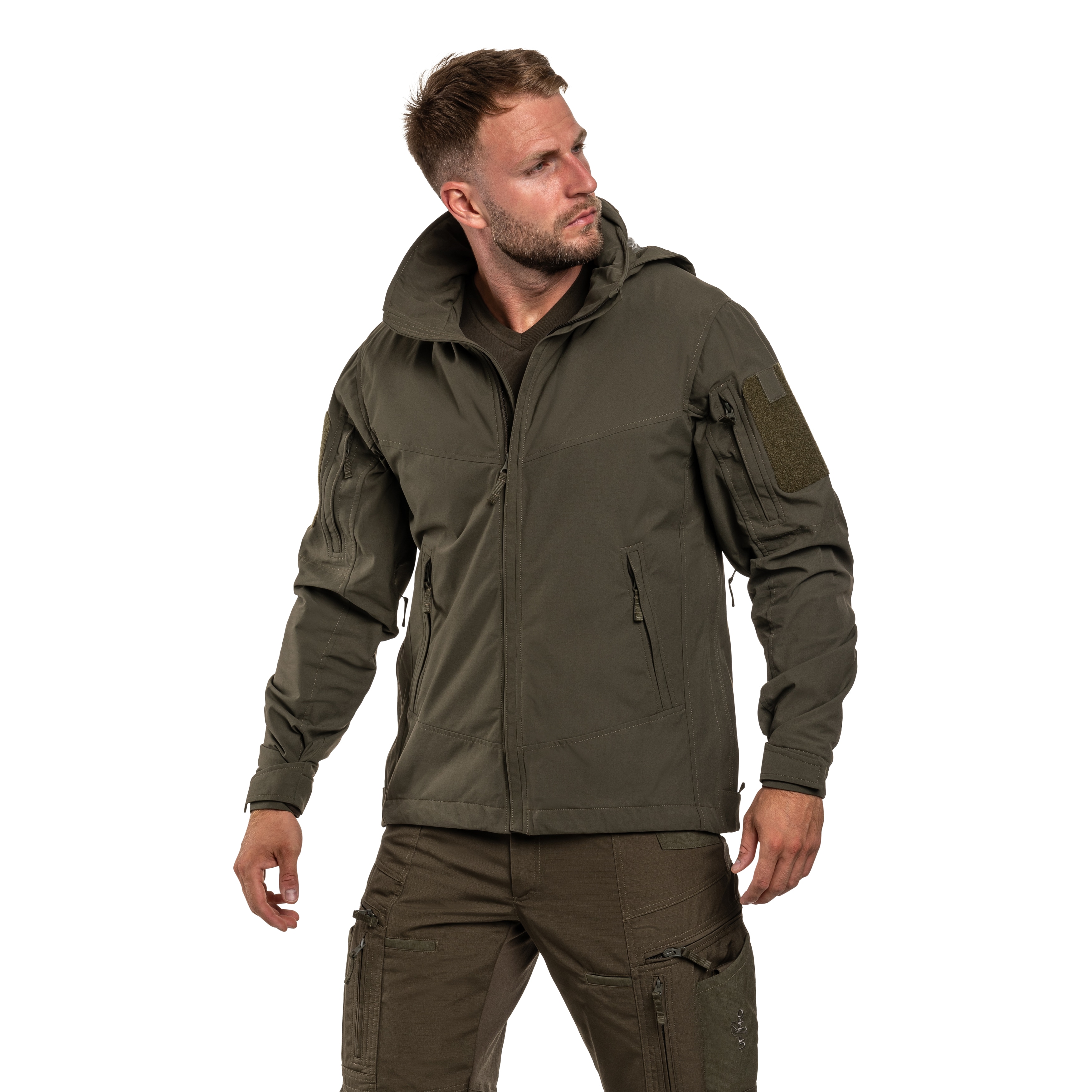 UF PRO Delta Eagle Gen.3 Tactical Softshell - Brown Grey -takki