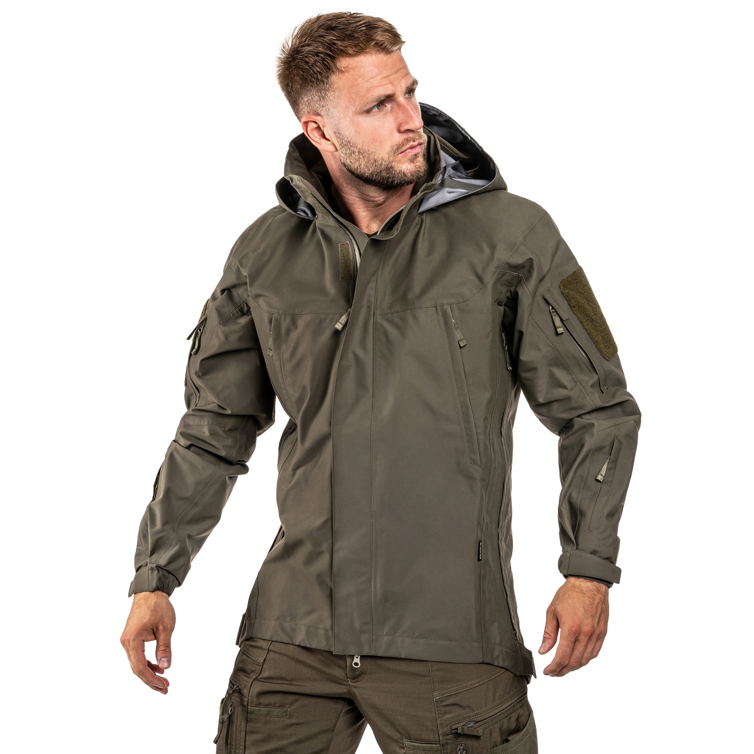 UF PRO Monsoon XT Gen.2 Tactical Rain Jacket takki - Brown Grey