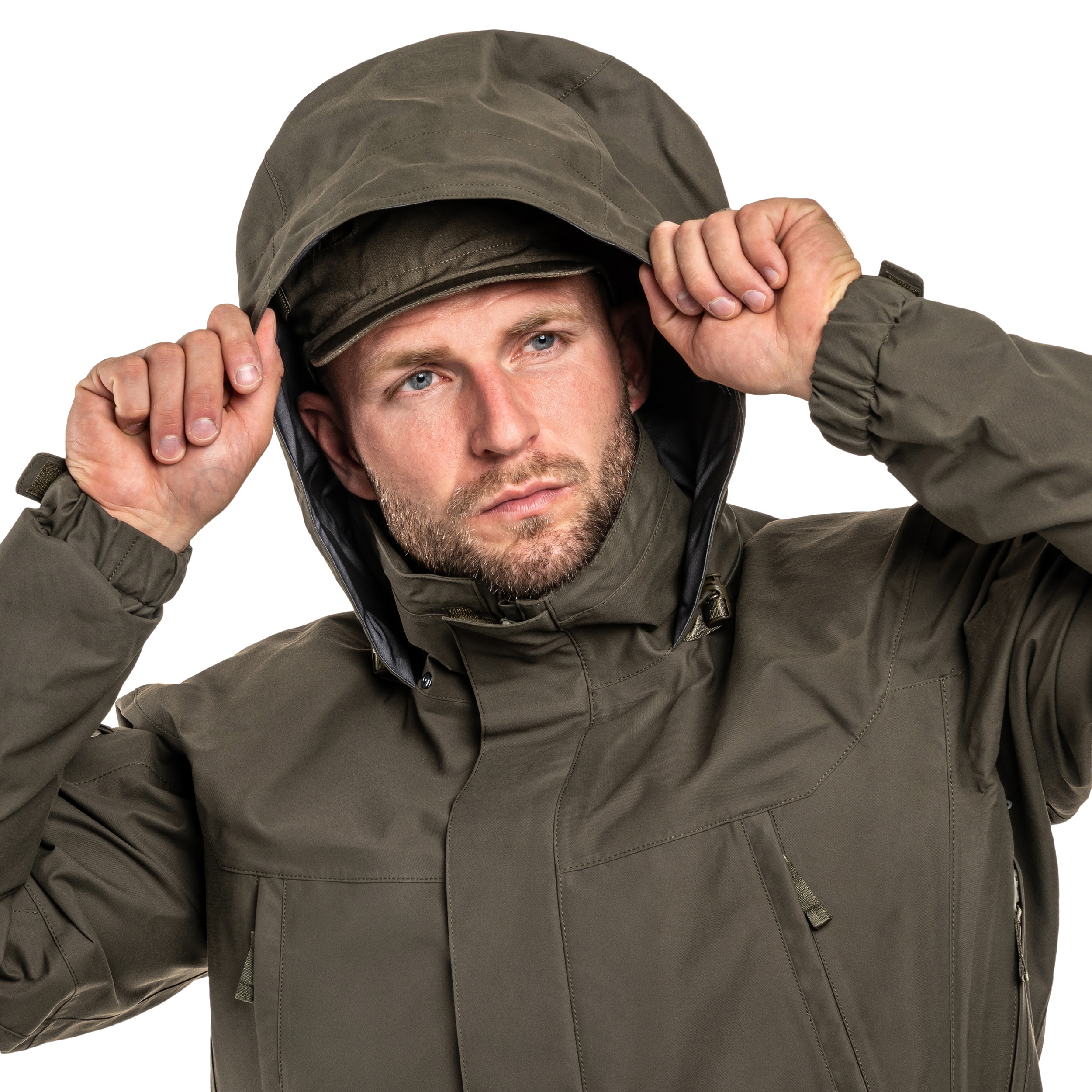 UF PRO Monsoon XT Gen.2 Tactical Rain Jacket takki - Brown Grey