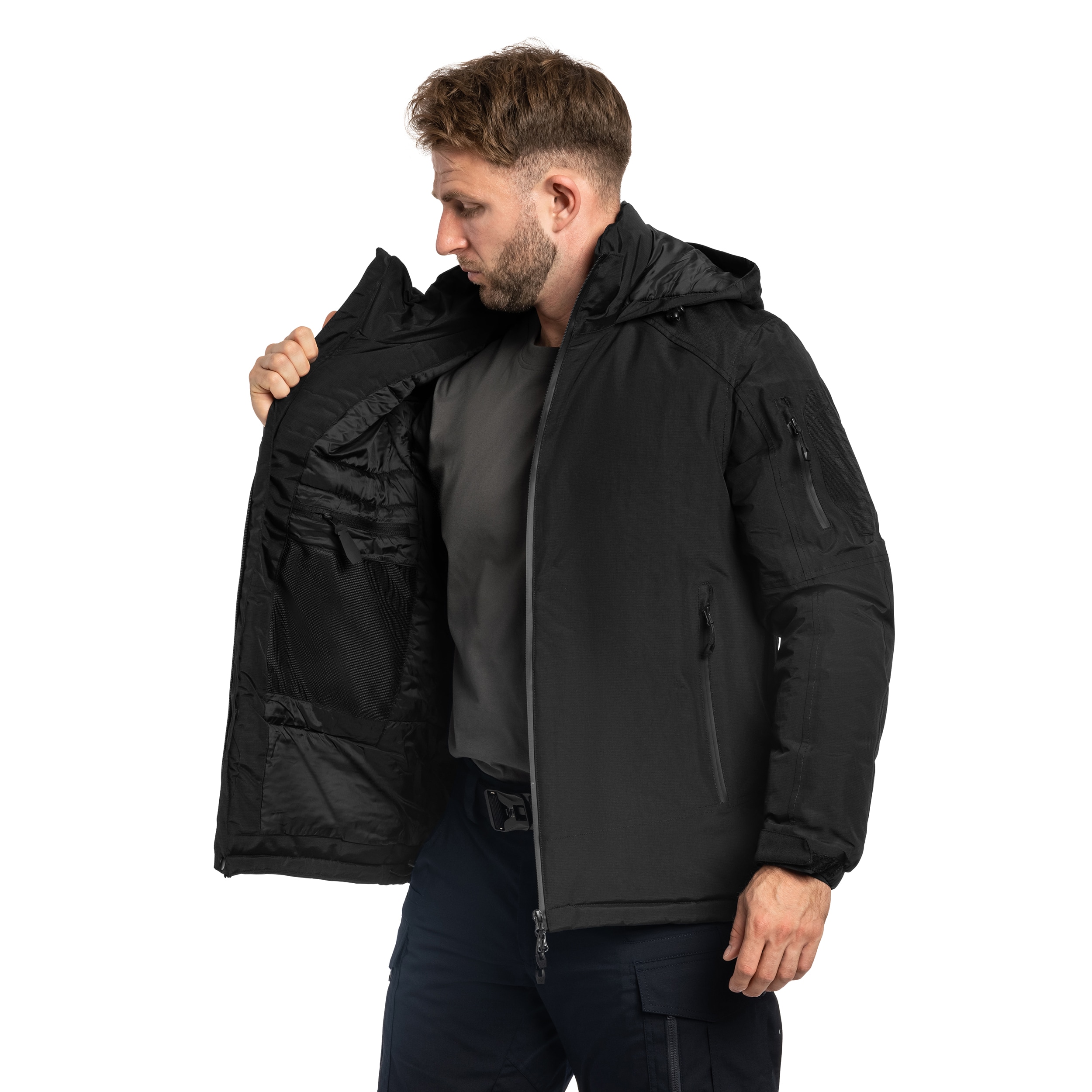 Stoirm Primaloft Takki - Black