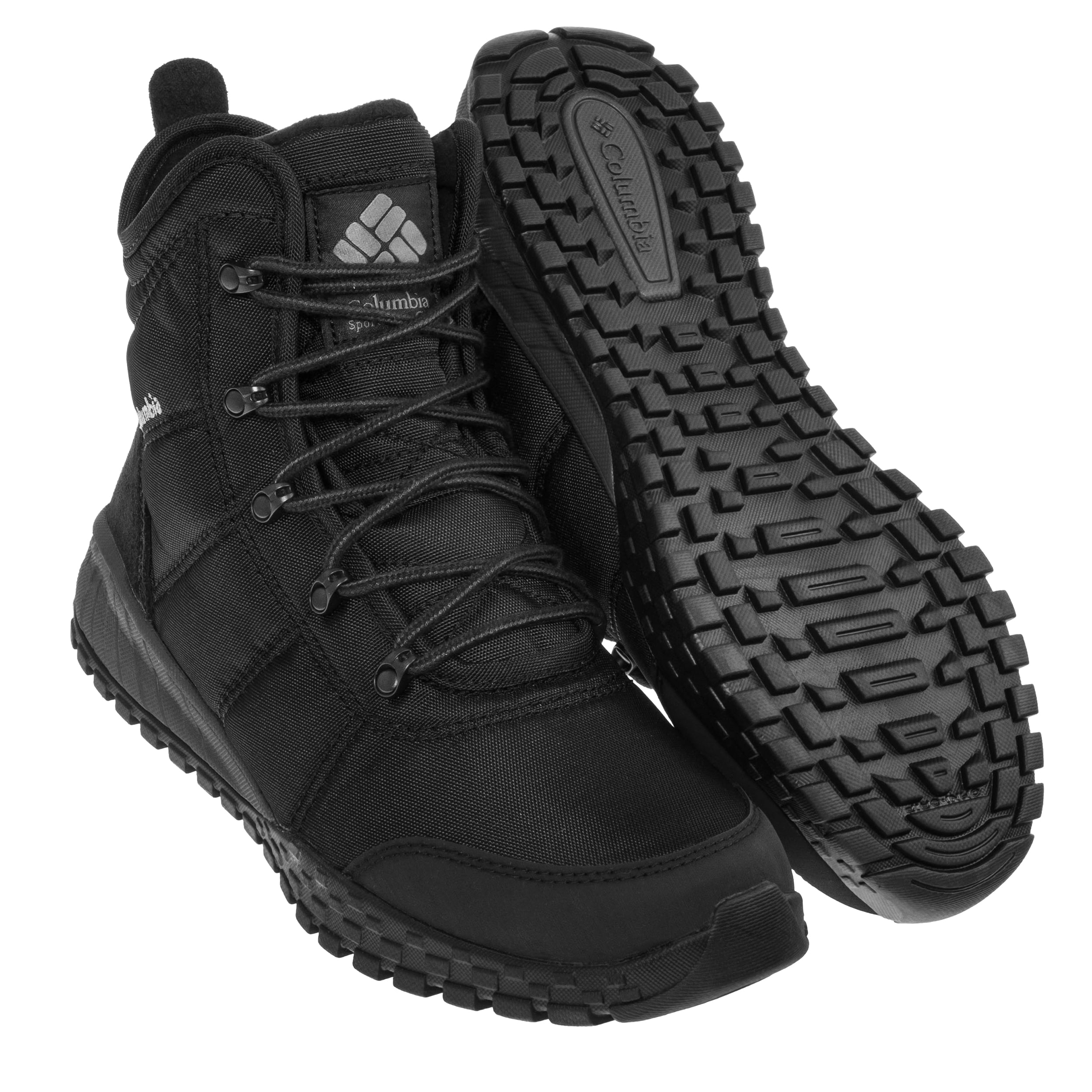 Columbia Fairbanks II Omni-Heat Waterproof Winter Kengät - Black/Titanium II