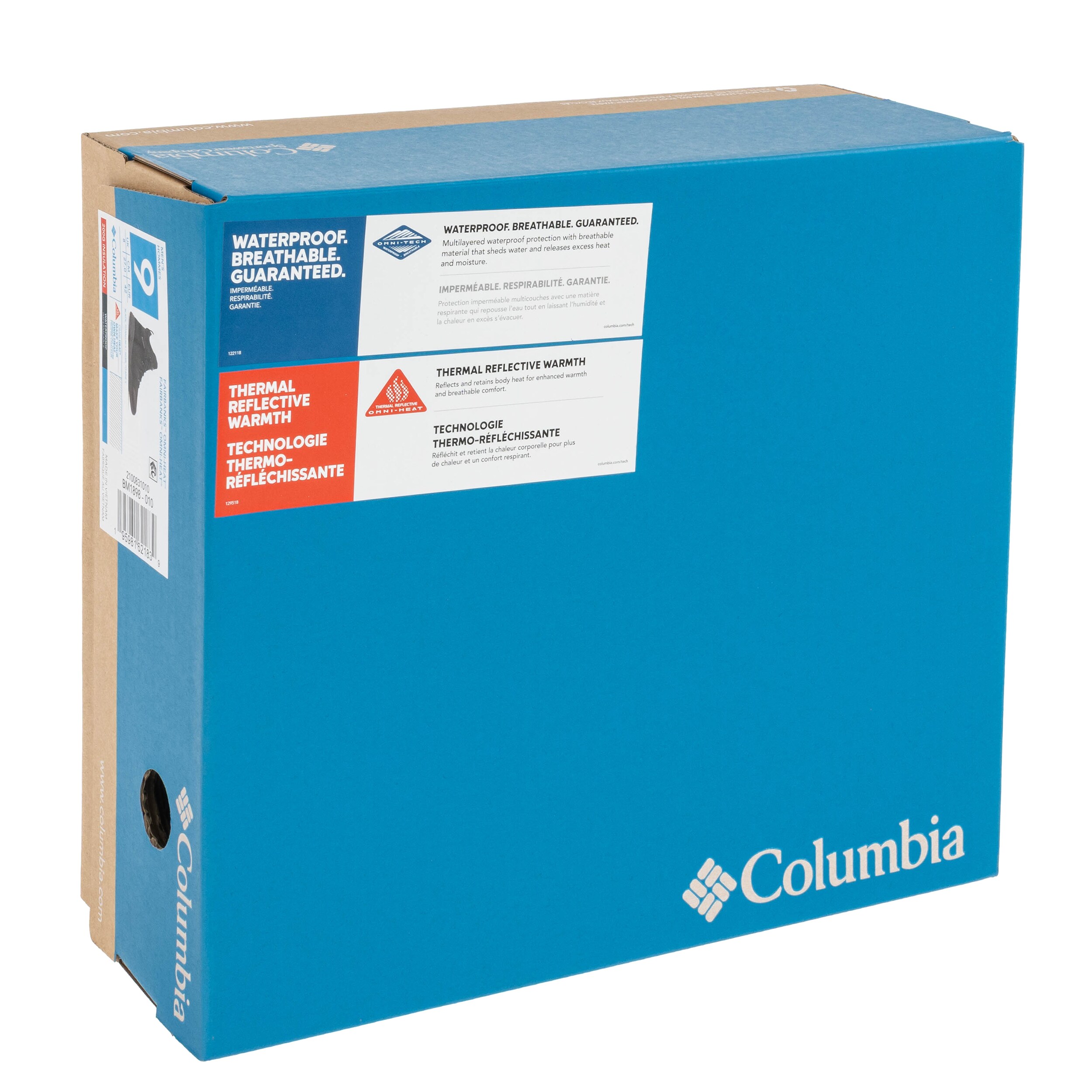 Columbia Fairbanks II Omni-Heat Waterproof Winter Kengät - Black/Titanium II