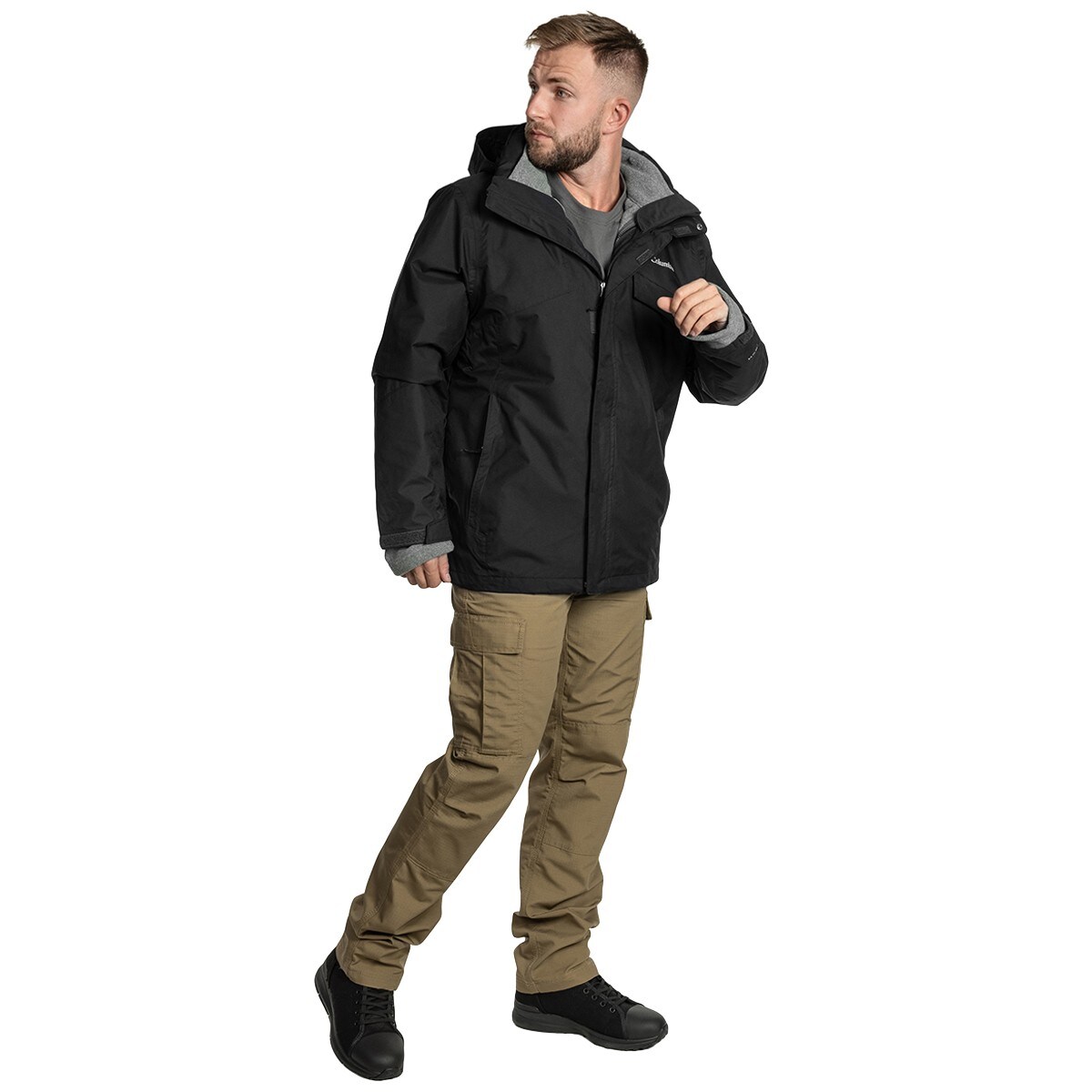Columbia Bugaboo III Fleece Interchange Takki - Black