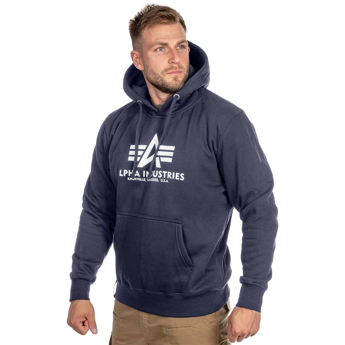 Alpha Industries Basic Hoody Huppari - Navy