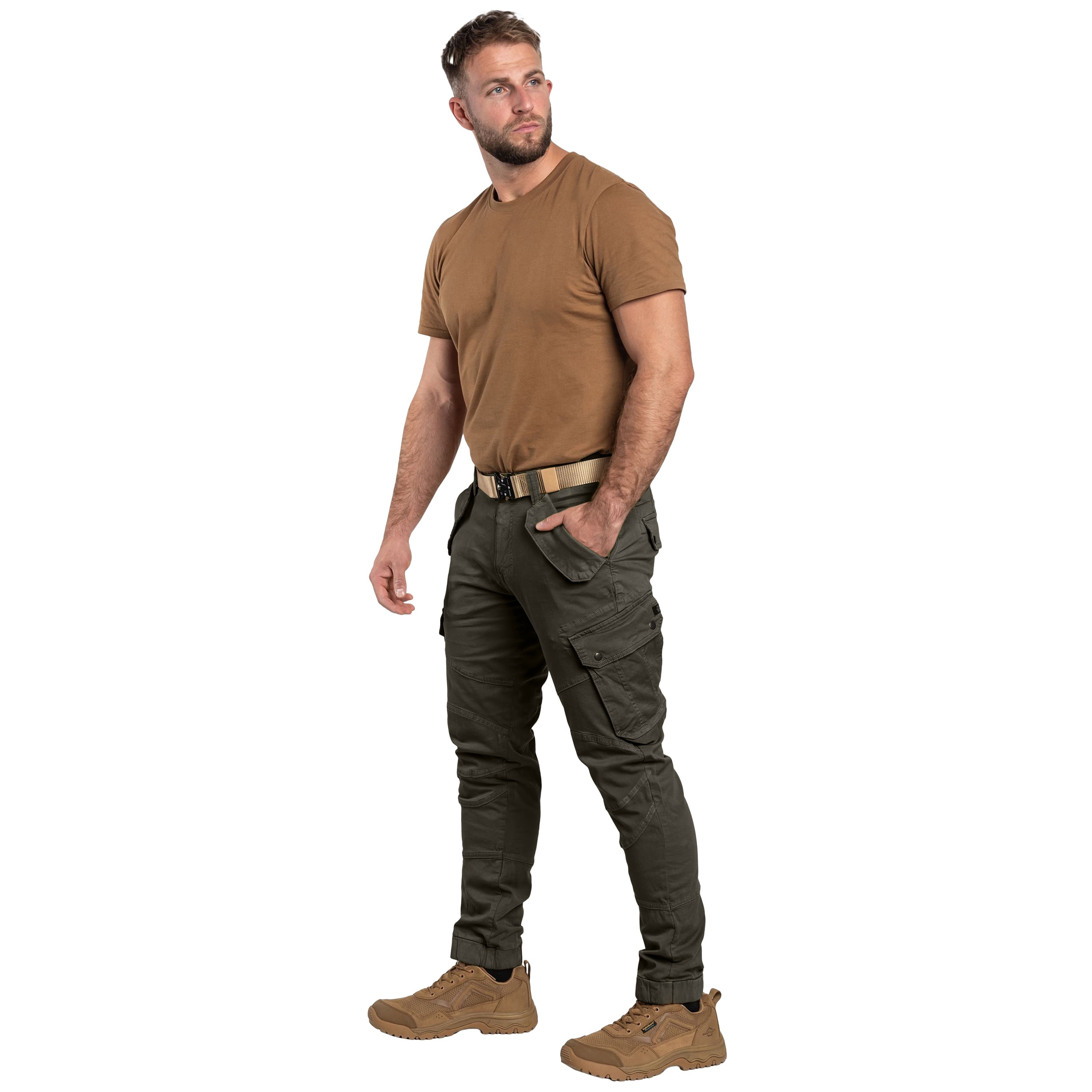 Alpha Industries Combat Pant LW Housut - Grey/Black