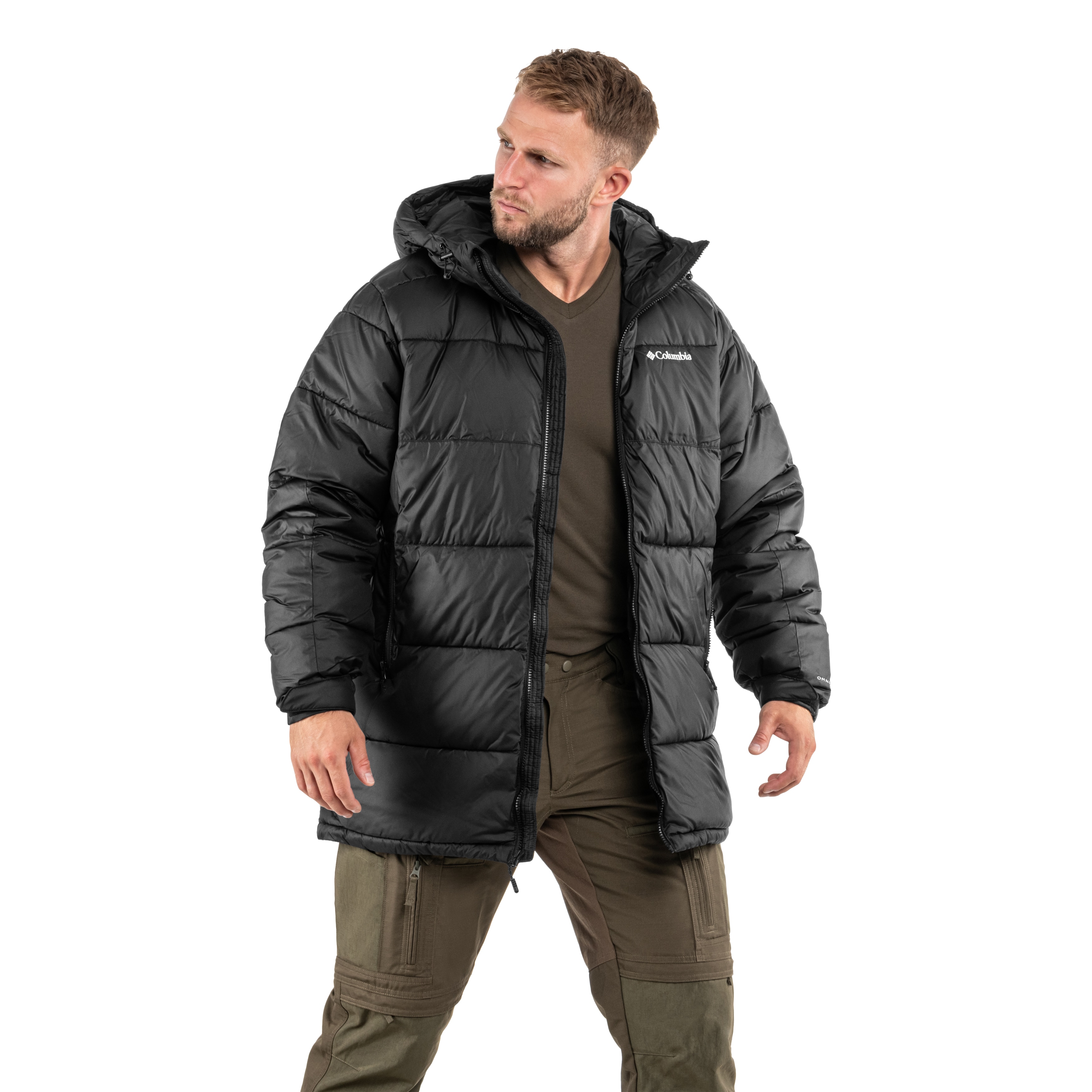 Columbia Pike Lake Parka Takki - Black