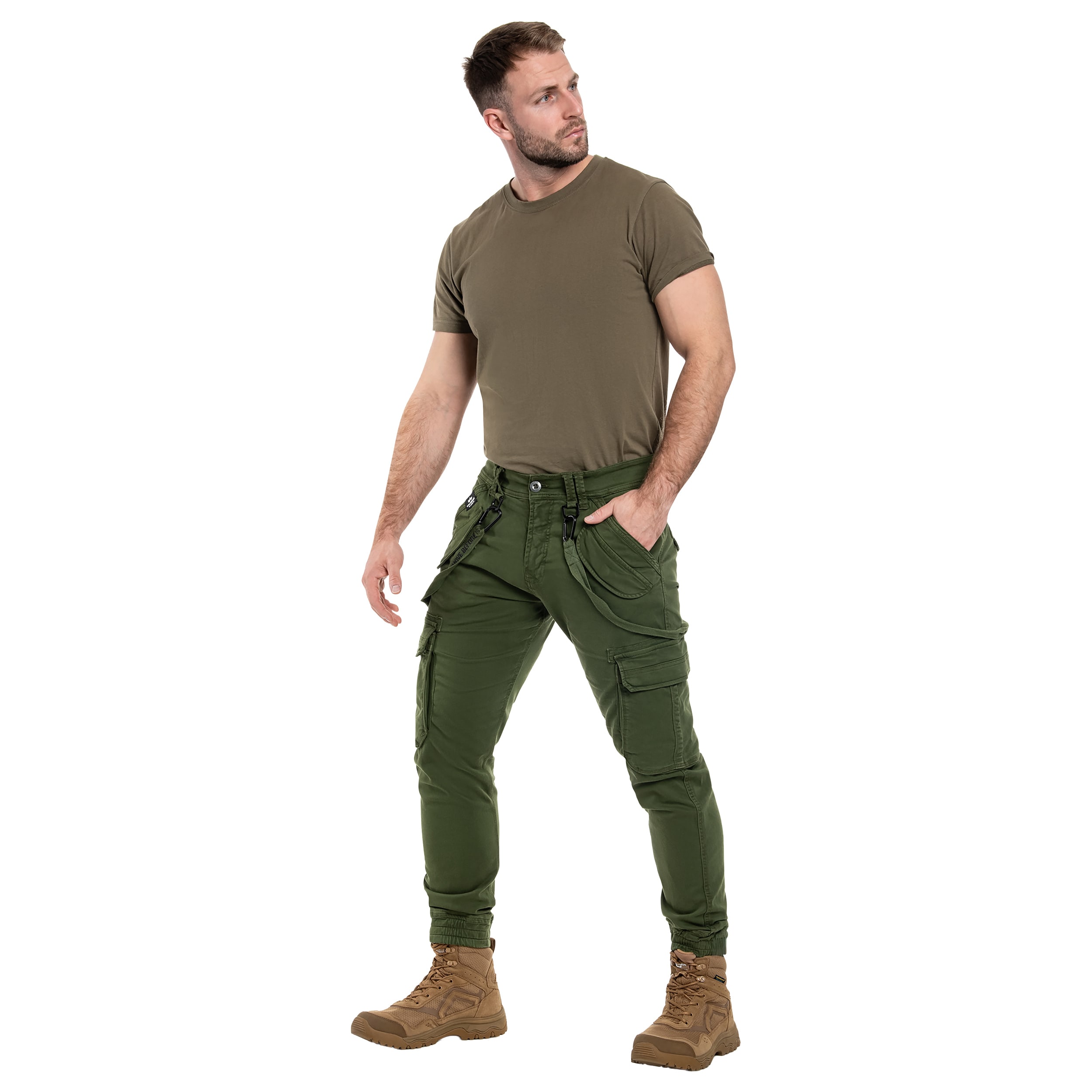Alpha Industries Utility Housut - Dark Olive