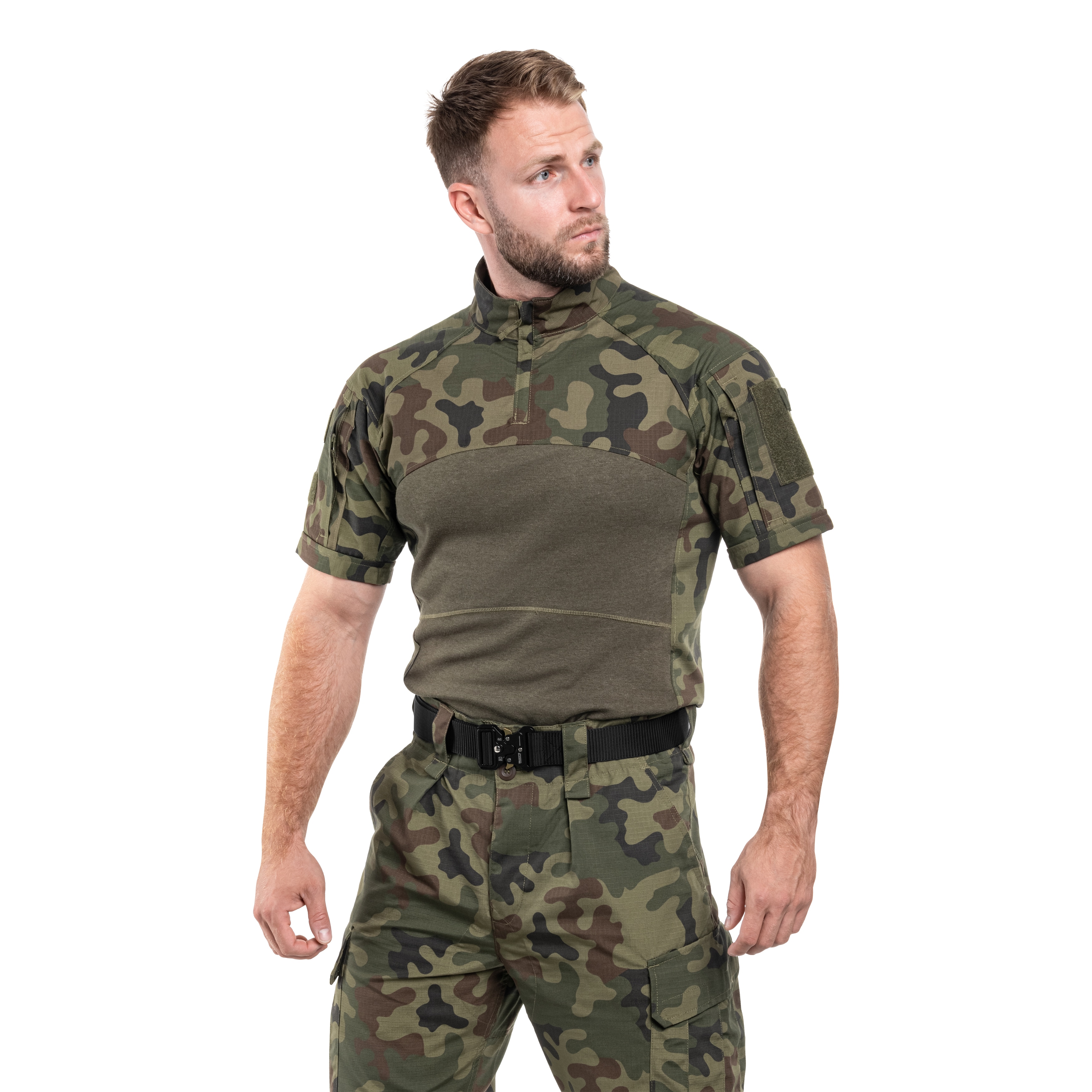 MaxPro-Tech Tacti One Combat T-paita - wz.93 Pantera PL Woodland