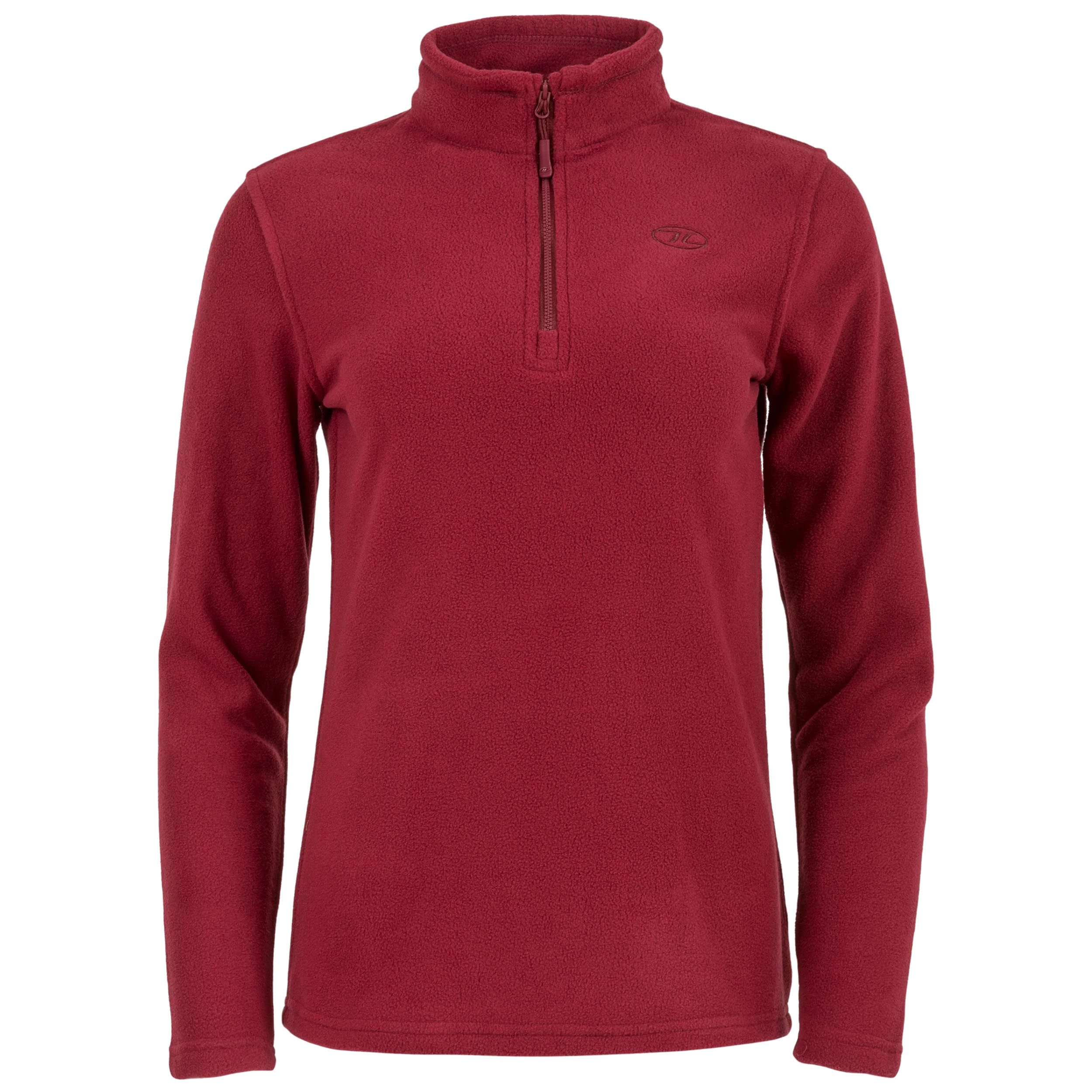 Highlander Outdoor Ember Fleece Top naisten fleecepusero - Rumba Red