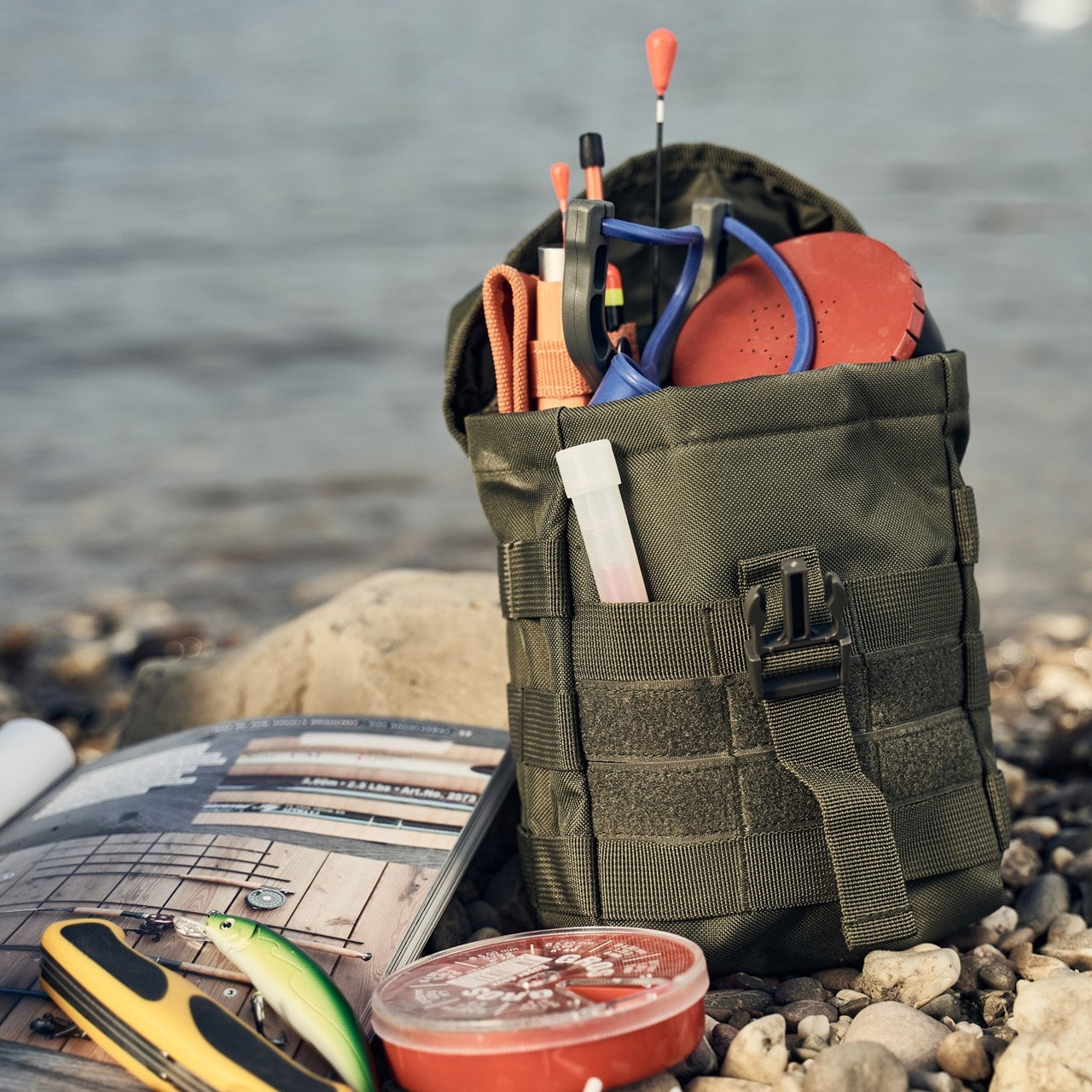 Brandit Molle Pouch Fire Tasku - Olive