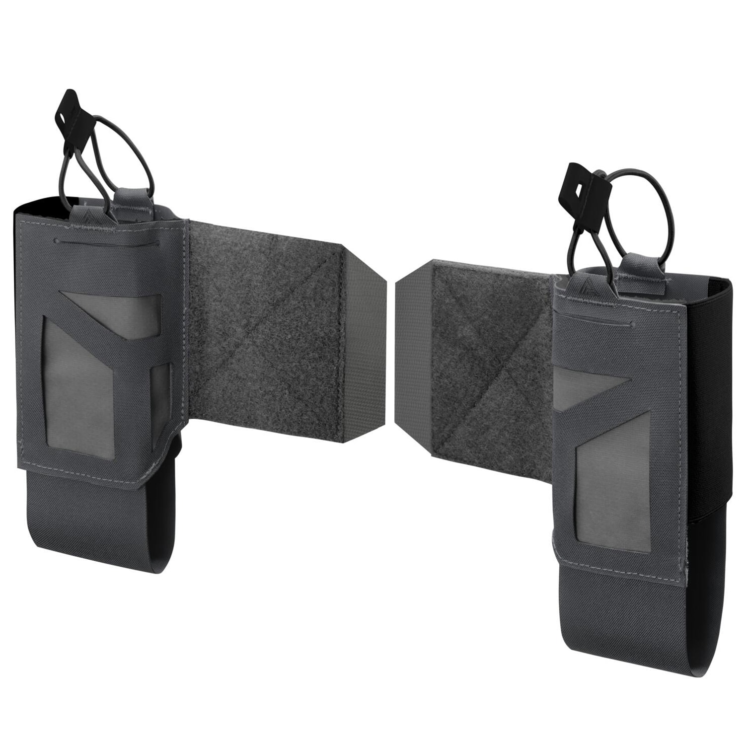 Direct Action Skeletonized Comms Wings Set taskut setti 2 kpl - Shadow Grey