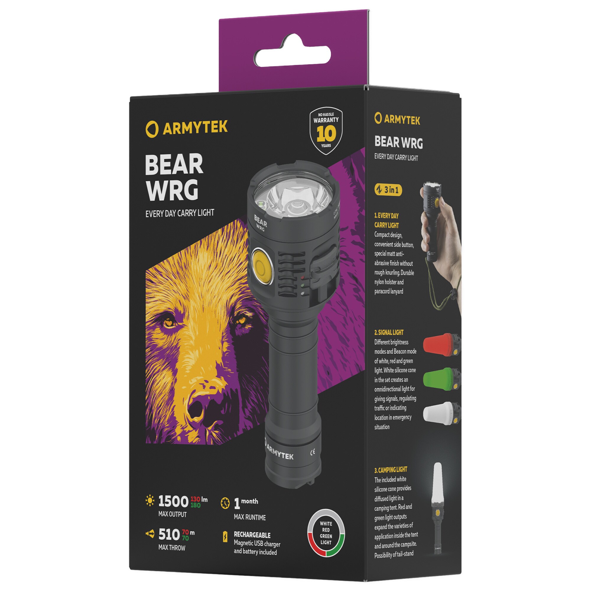 Armytek Bear WRG Taskulamppu