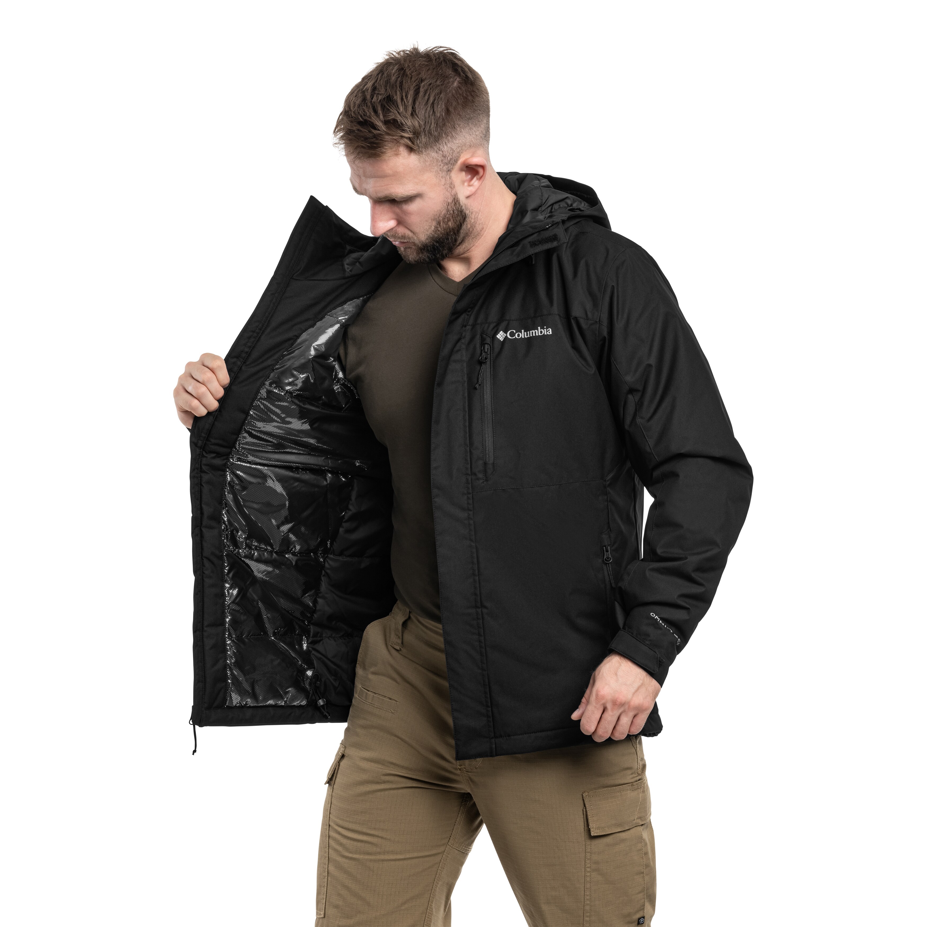 Columbia Tipton Peak III Insulated Jacket Takki - Black