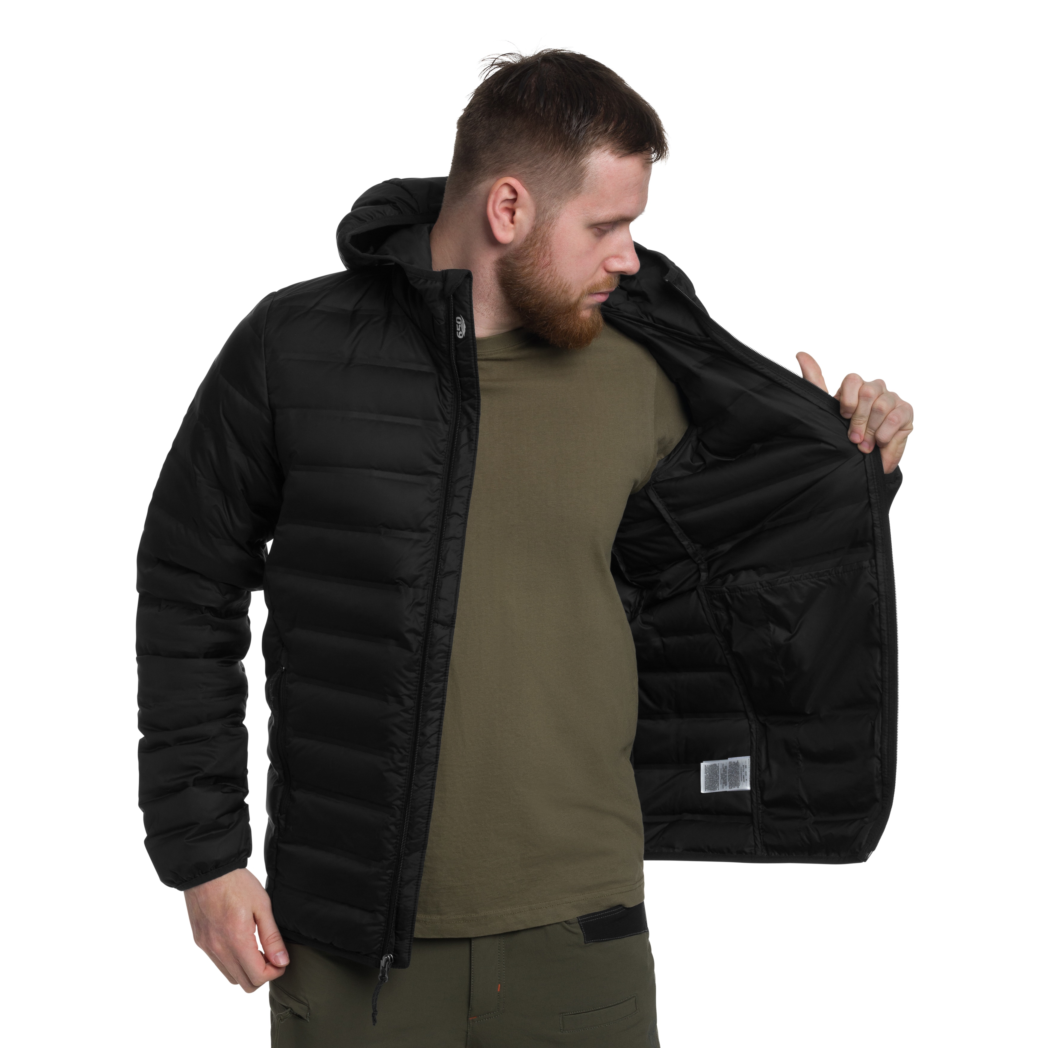 Columbia Lake 22 II Down Hooded Toppatakki - Black