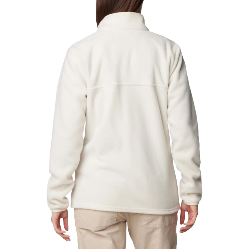 Columbia Benton Springs Half Snap Pullover II Naisten Fleece - Chalk/Camel Brown