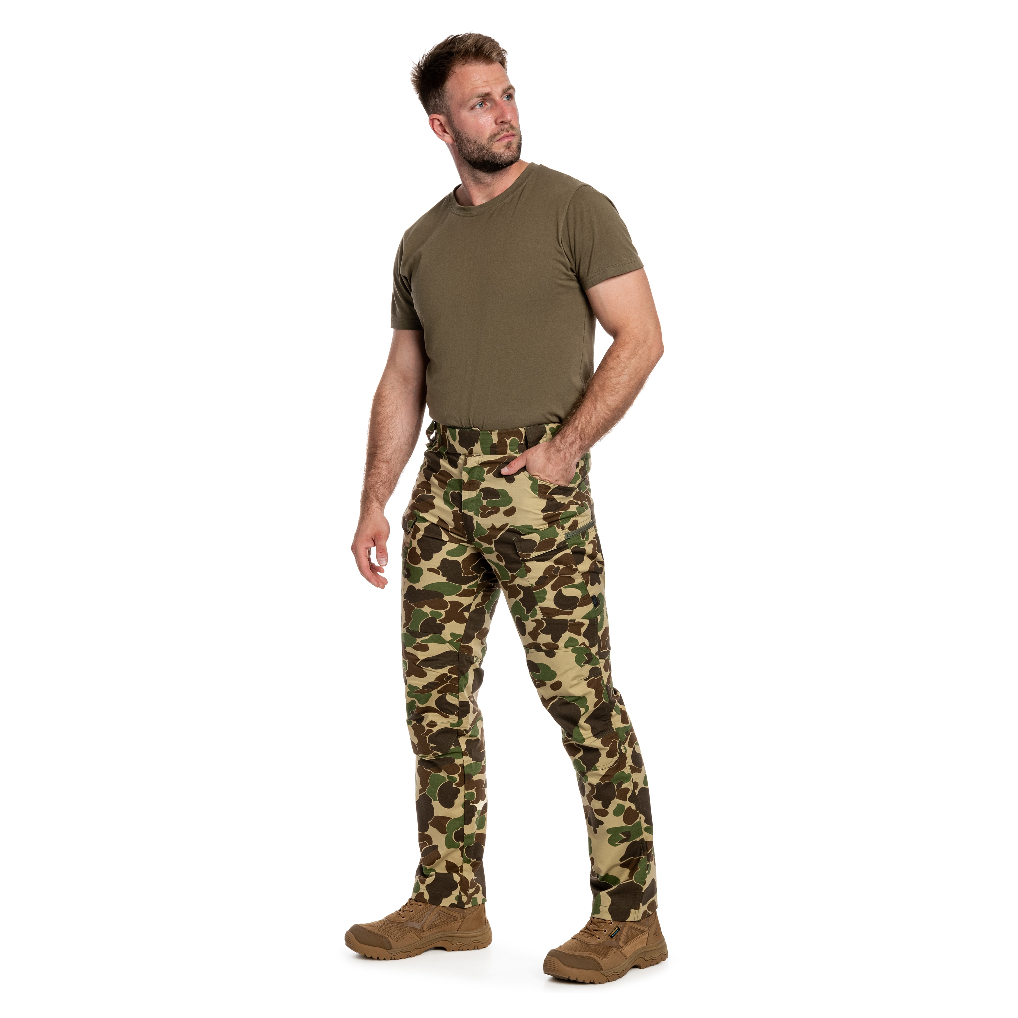Helikon-Tex UTP PolyCotton Stretch Rip-Stop Housut - Duck Hunter