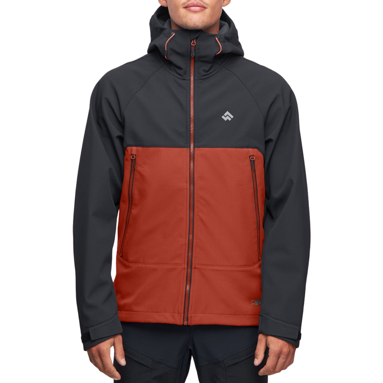 Alpinus Softshell Pelat Takki - Brick Red