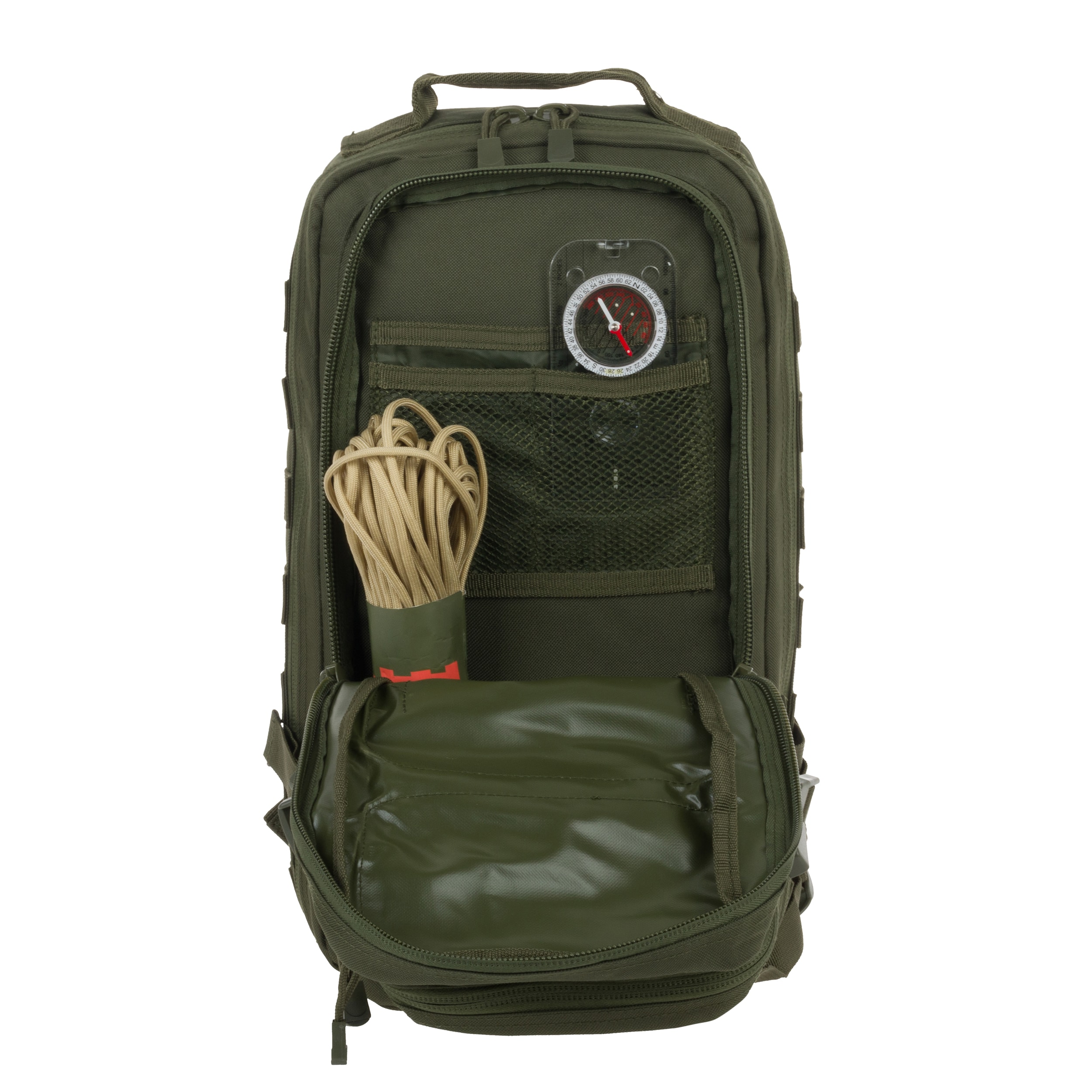Brandit Assault Pack Medium 25 l Reppu - Olive