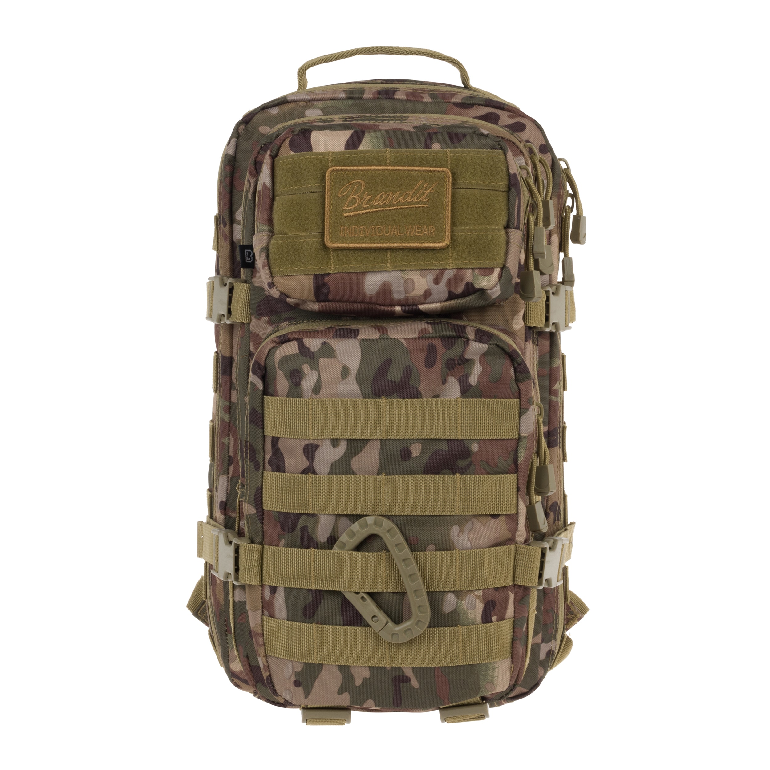 Brandit Assault Pack Medium 25 l Reppu - Arid MC Camo