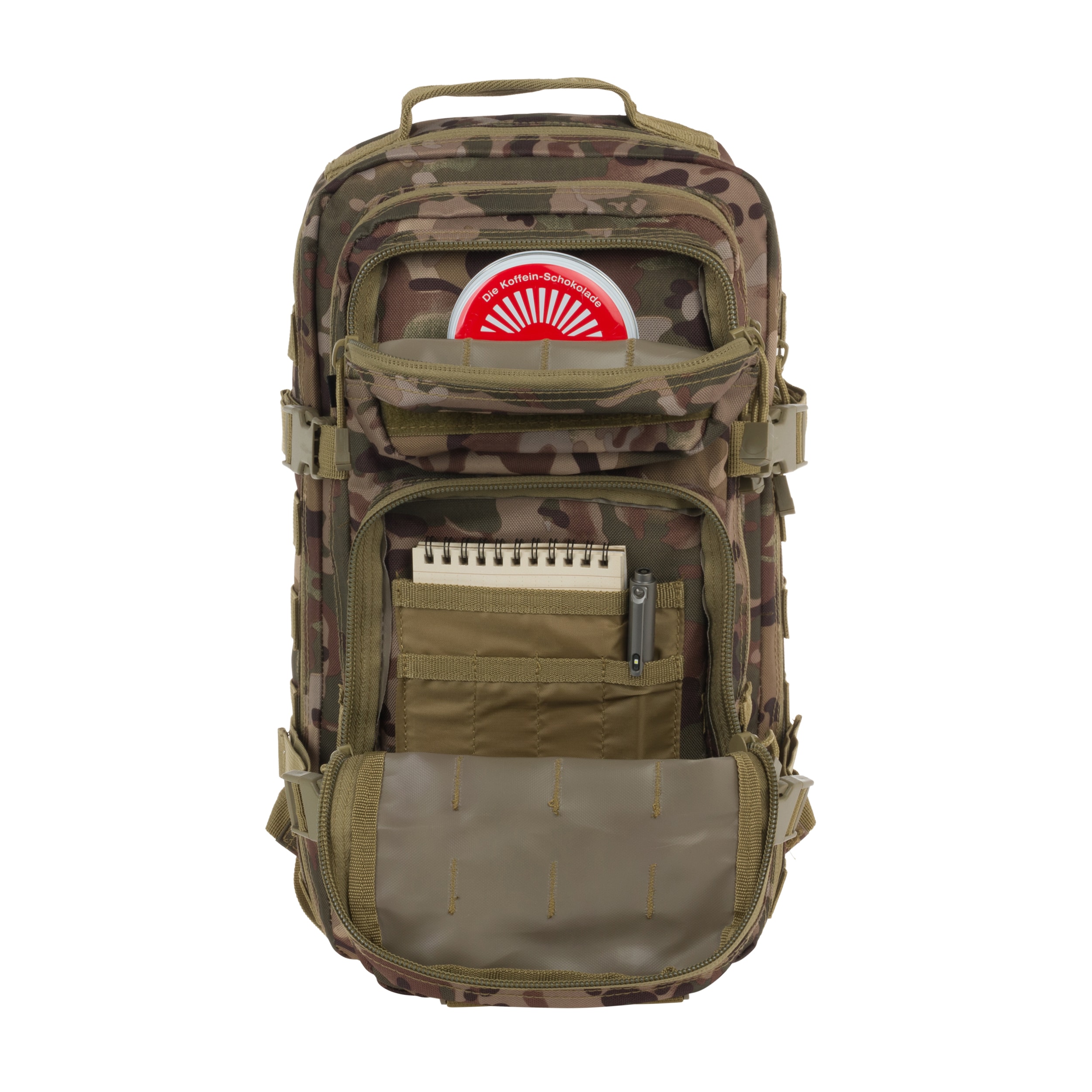 Brandit Assault Pack Medium 25 l Reppu - Arid MC Camo