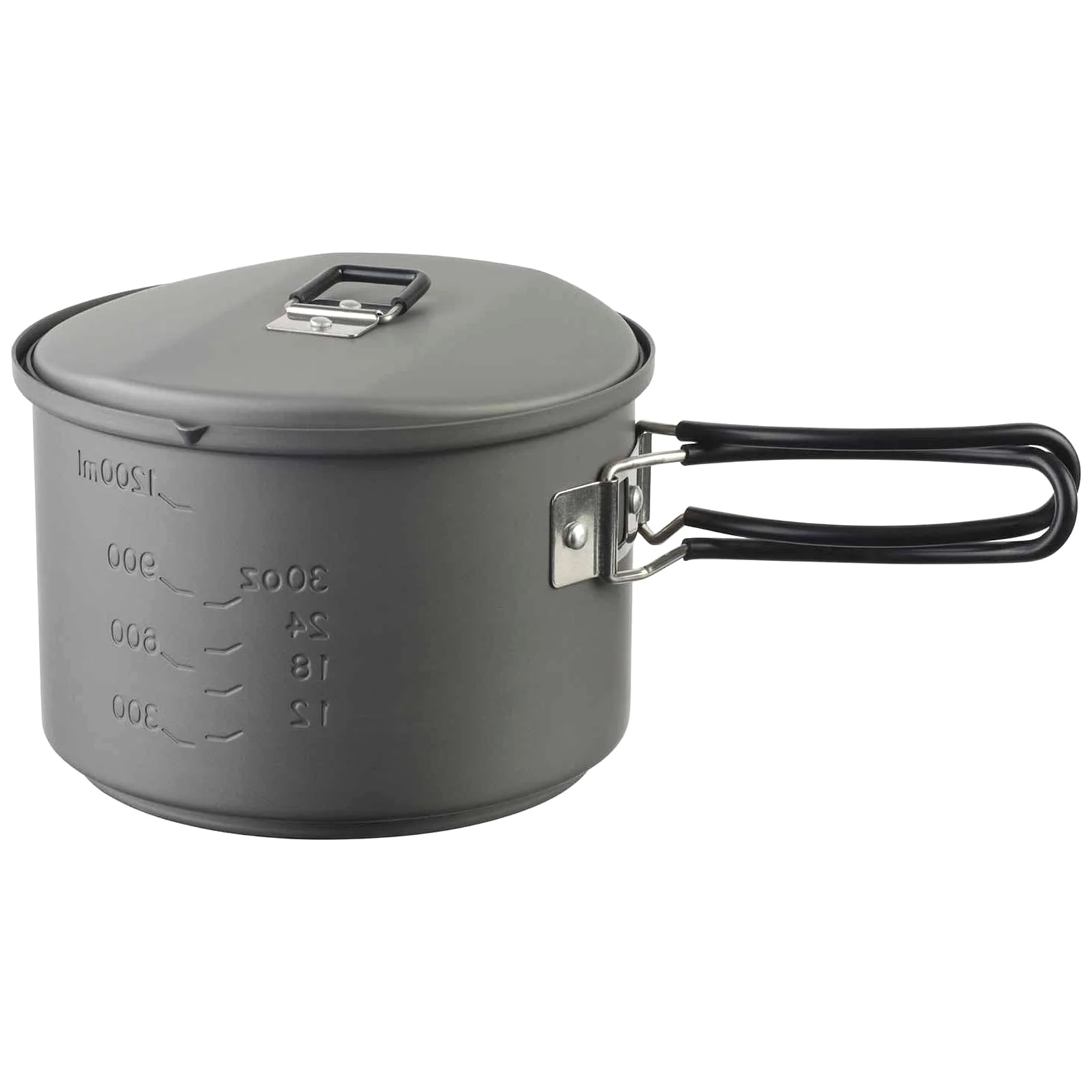 Esbit Alcohol Burner Cookset Aluminium Retkikeitin 1,5 l kattilalla