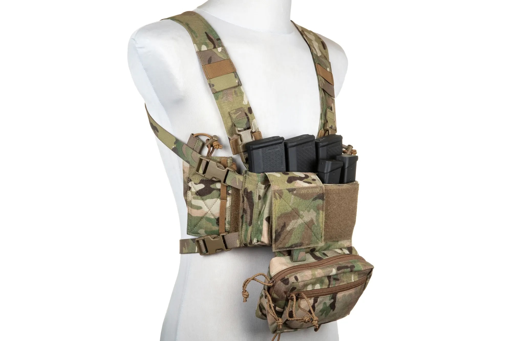 PEW Tactical Chest Rig MK4 CR01 taktinen liivi - MultiCam