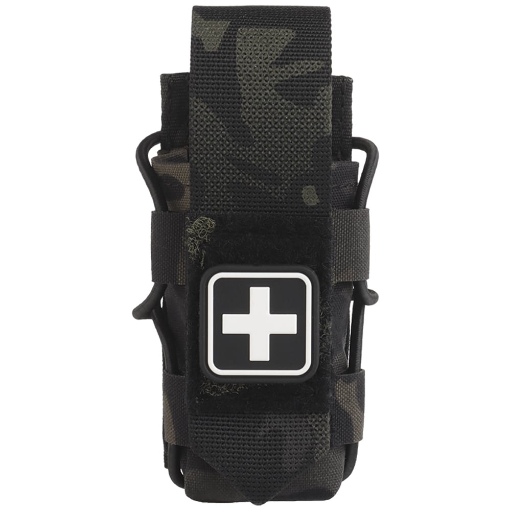 Wosport BP-137 Taskulääkintäpussukka taktiseen kiristyssiteeseen - MultiCam Black
