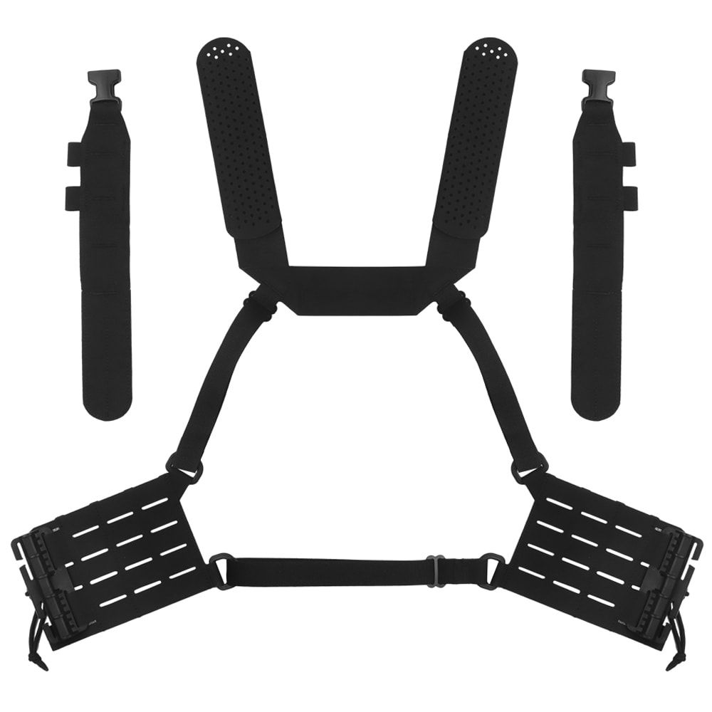 Wosport Chest Rig Arc Taktiset Valjaat - MultiCam Black