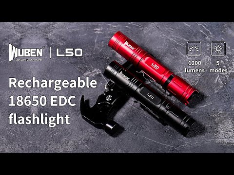 Wuben L50 taskulamppu 1200 lumenia