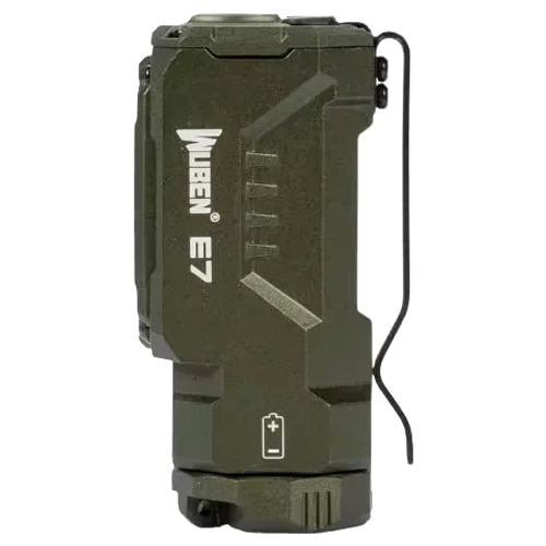 Wuben E7 Taskulamppu 1800 lumenia - Green