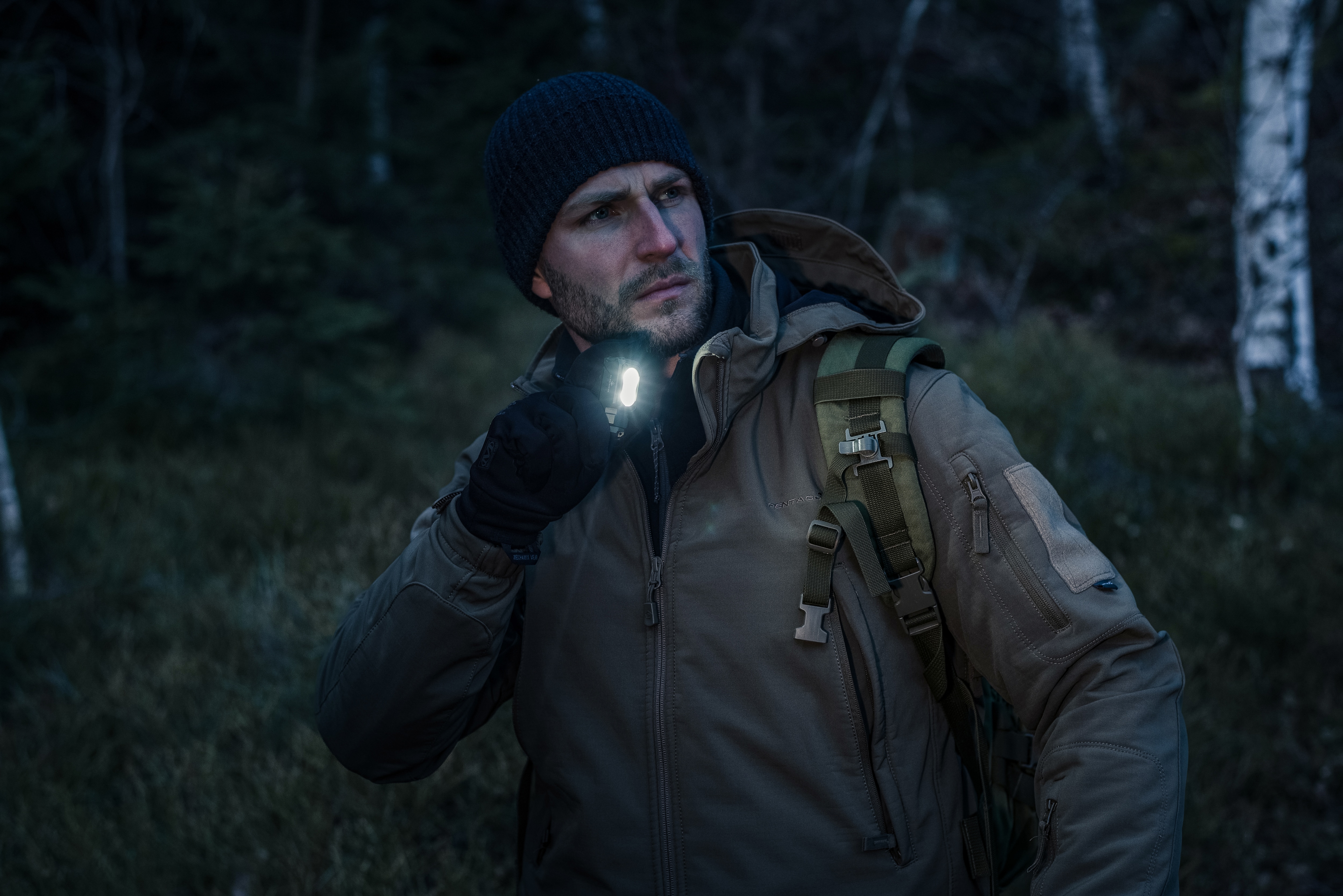 Wuben E7 Taskulamppu 1800 lumenia - Green