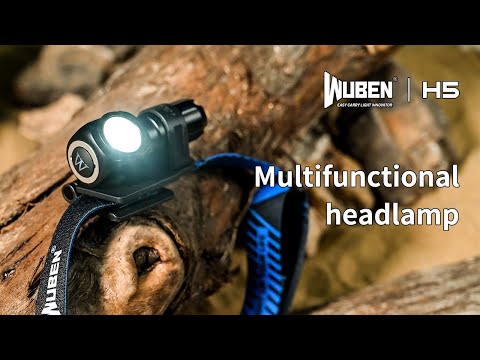 Wuben H5 Otsalamppu 400 lumenia