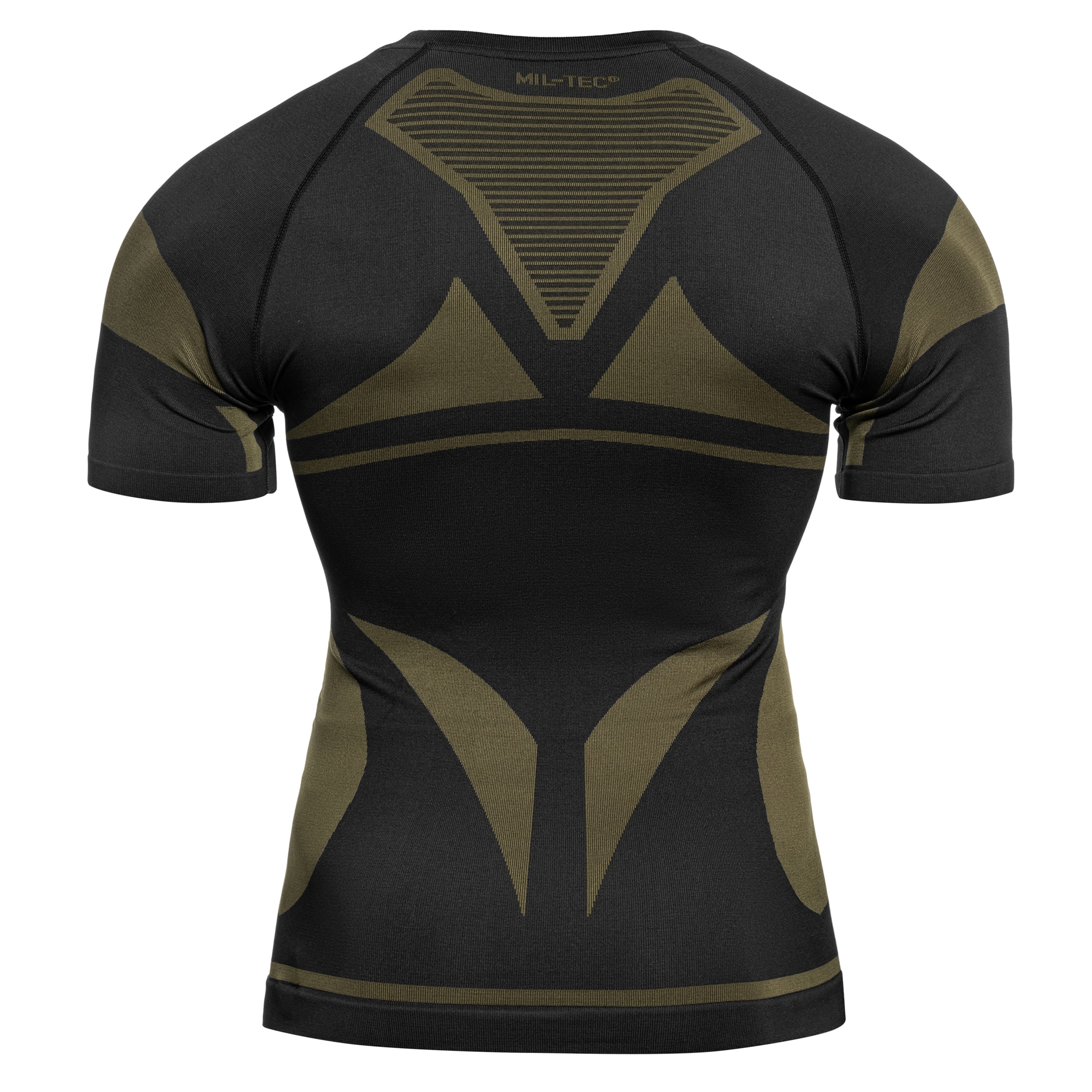 Mil-Tec 4-Way Stretch Performance Lyhyt Termoalusasu - Black