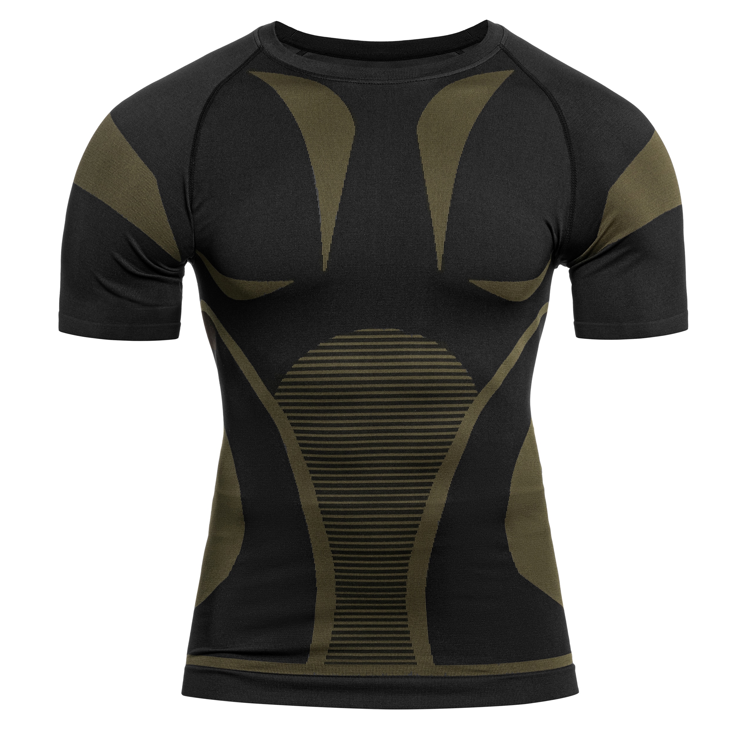 Mil-Tec 4-Way Stretch Performance Lyhyt Termoalusasu - Black