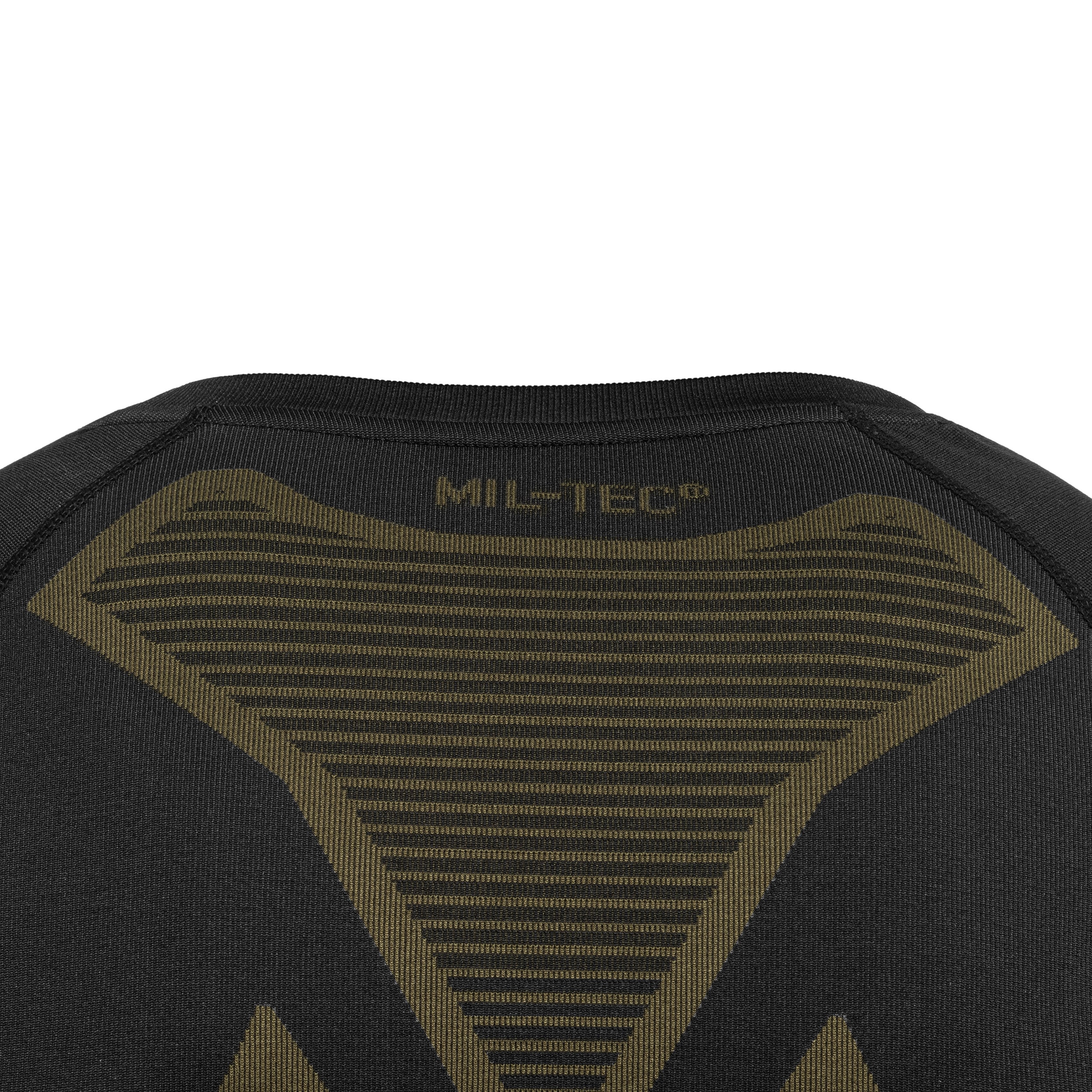 Mil-Tec 4-Way Stretch Performance Lyhyt Termoalusasu - Black