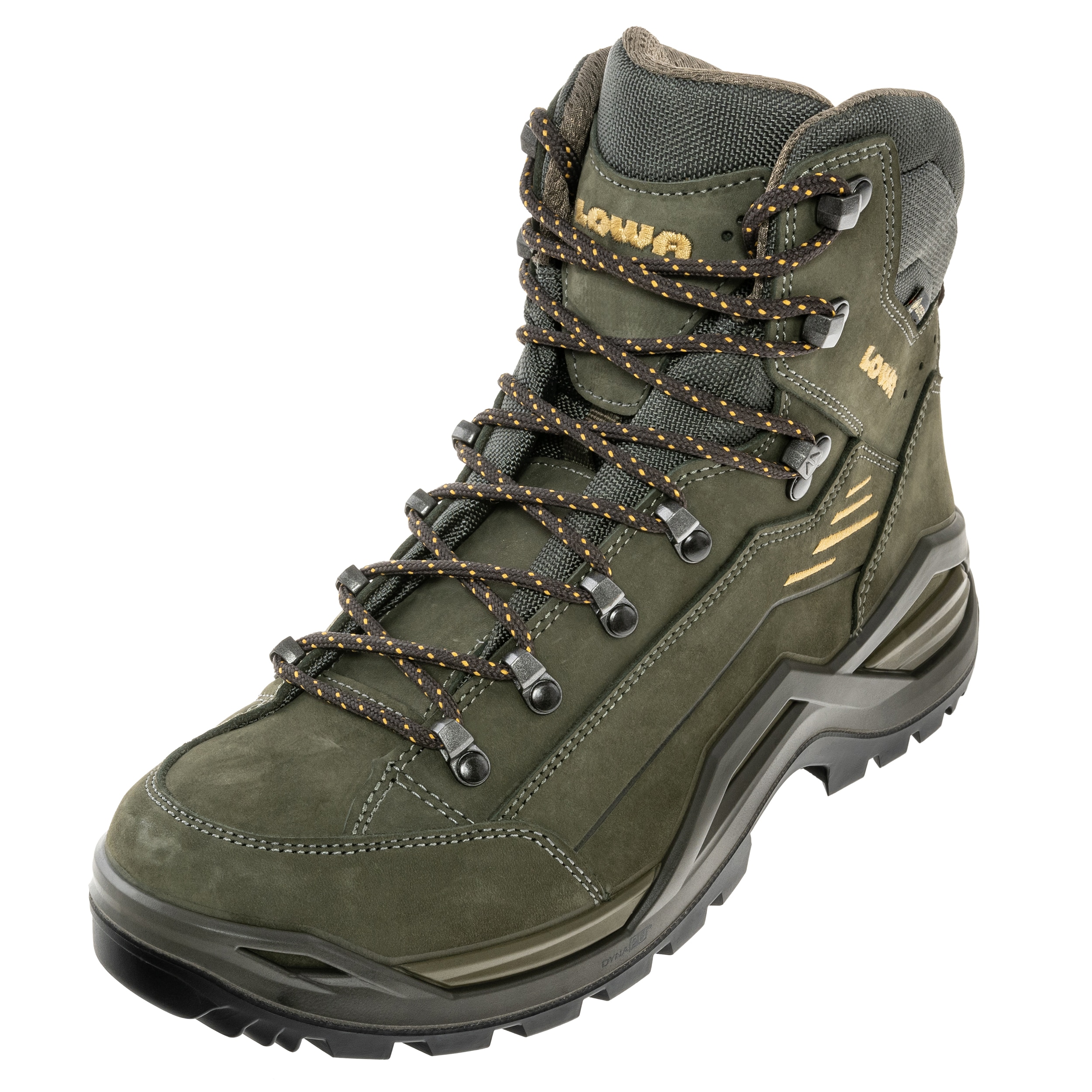 Lowa Renegade EVO GTX MID Kengät - Olive/Mustard