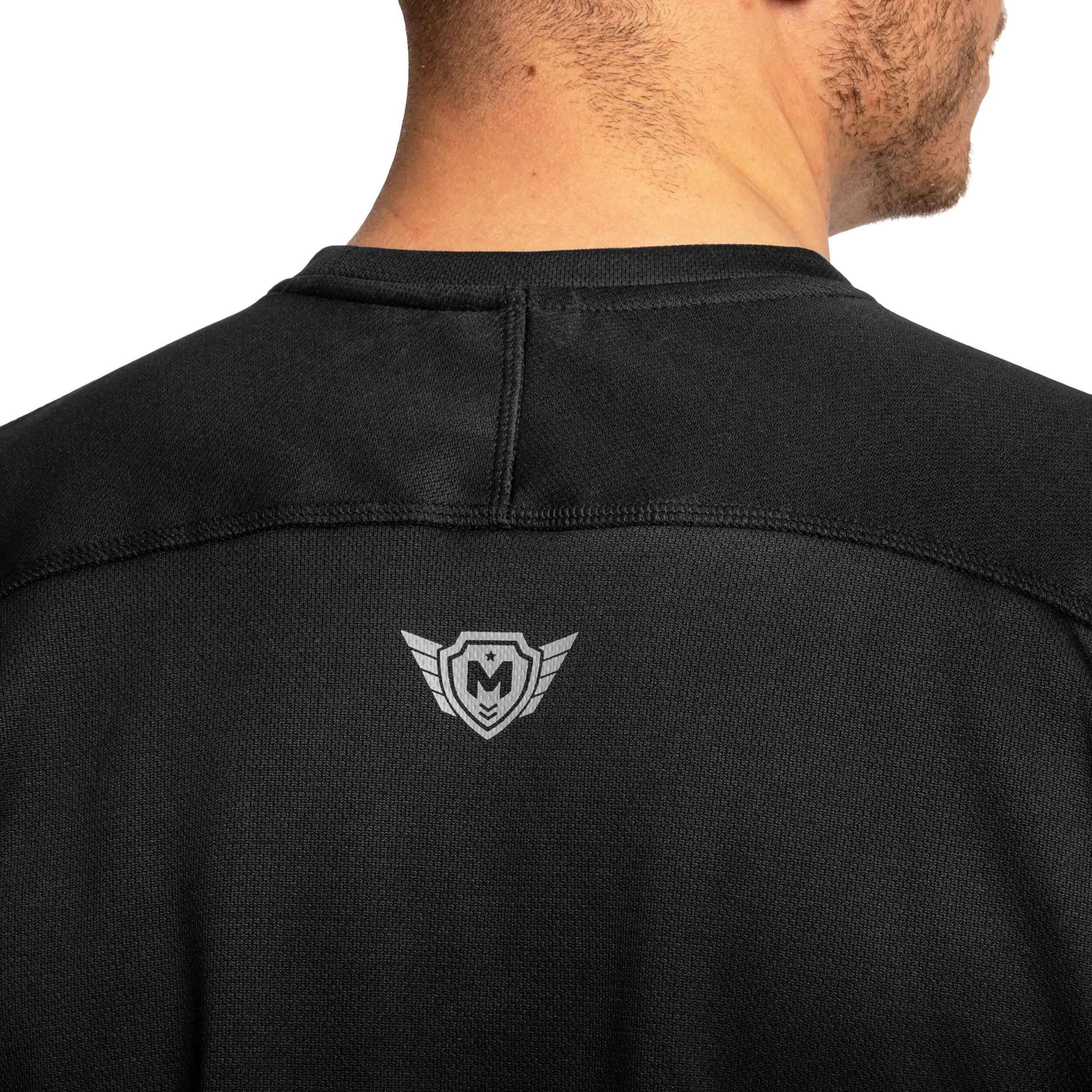 Military Wear Ghost Layer Pusero - Black