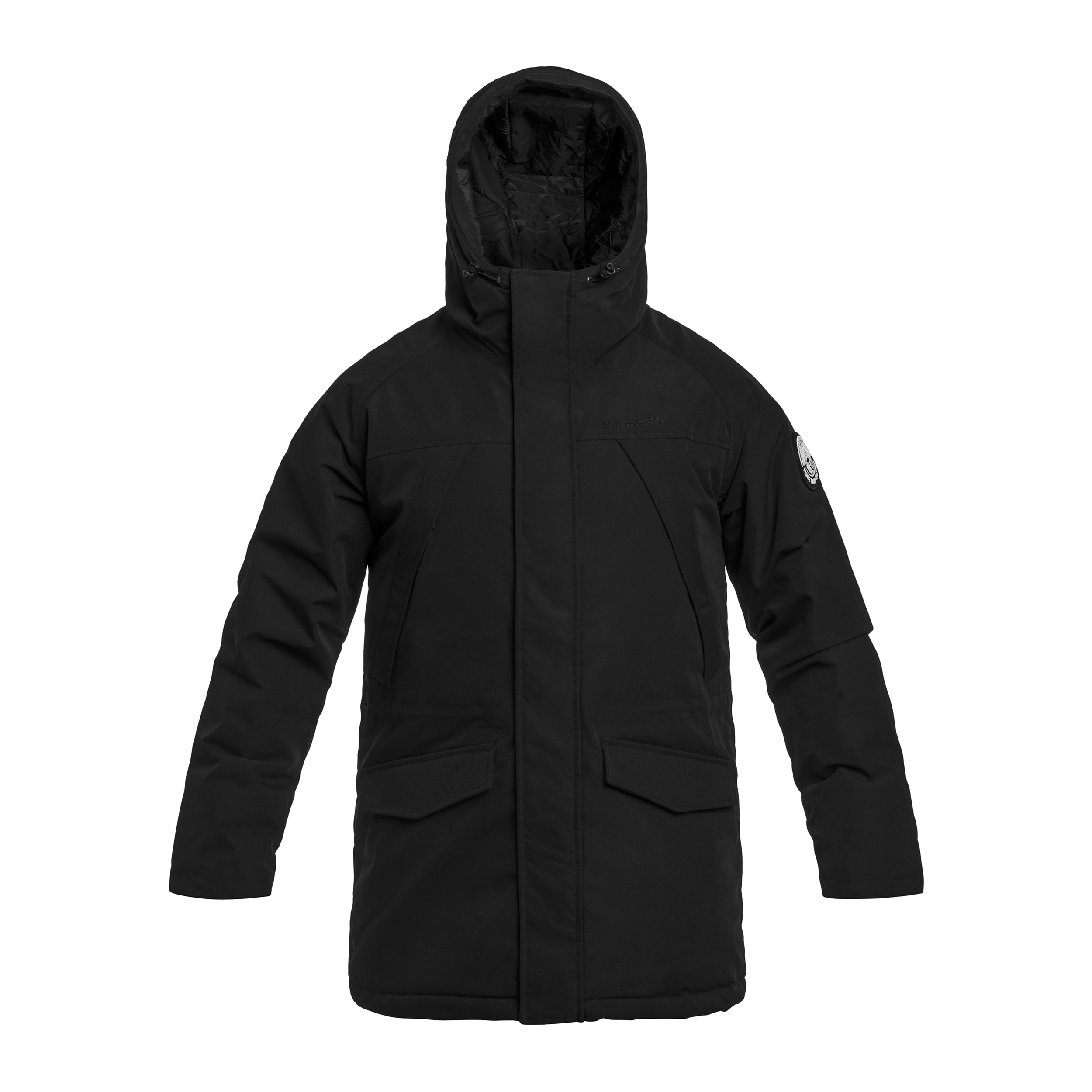 Pentagon Elements Parka Takki - Black