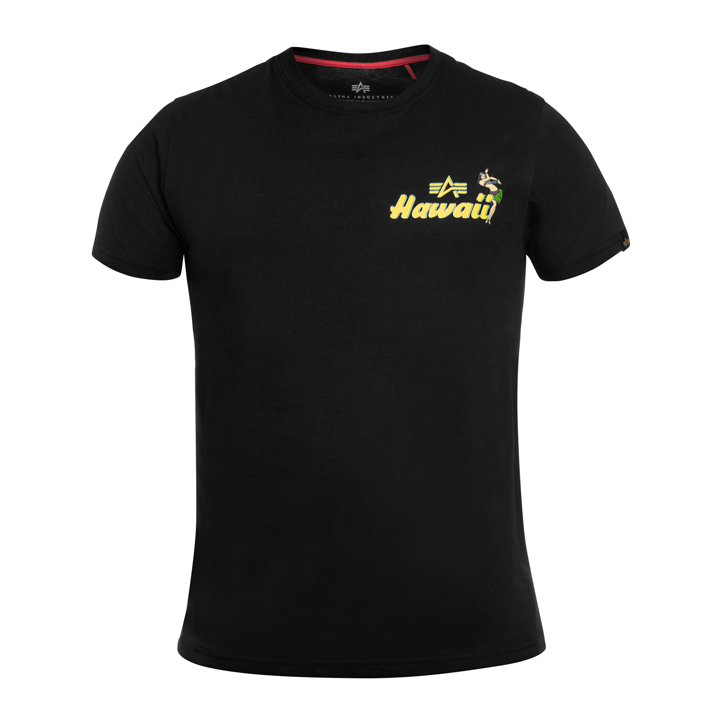 Alpha Industries Pearl Harbor Back Print T-paita - Black