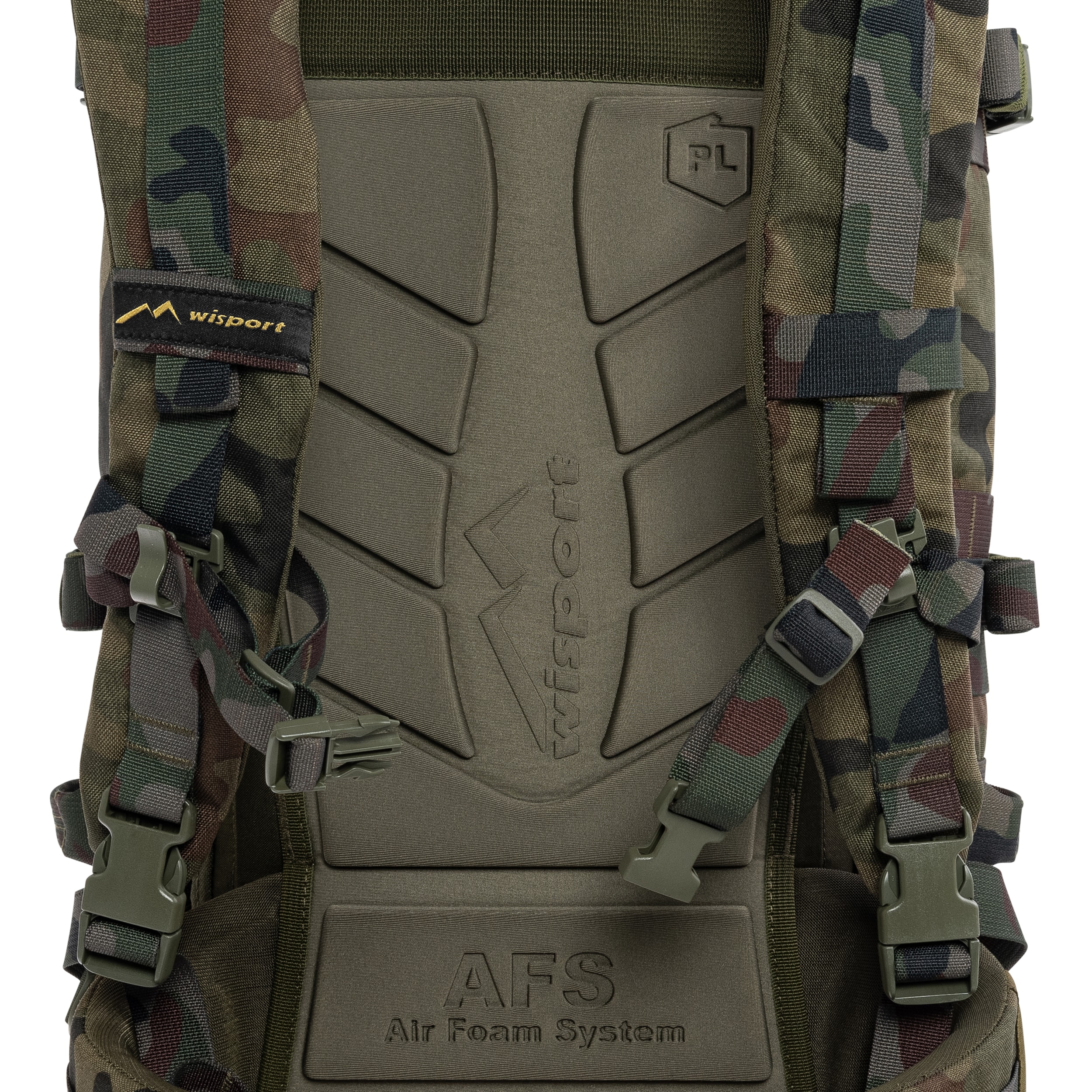Wisport Zipper Fox 42 Reppu 40 l - wz.93 Pantera PL Woodland