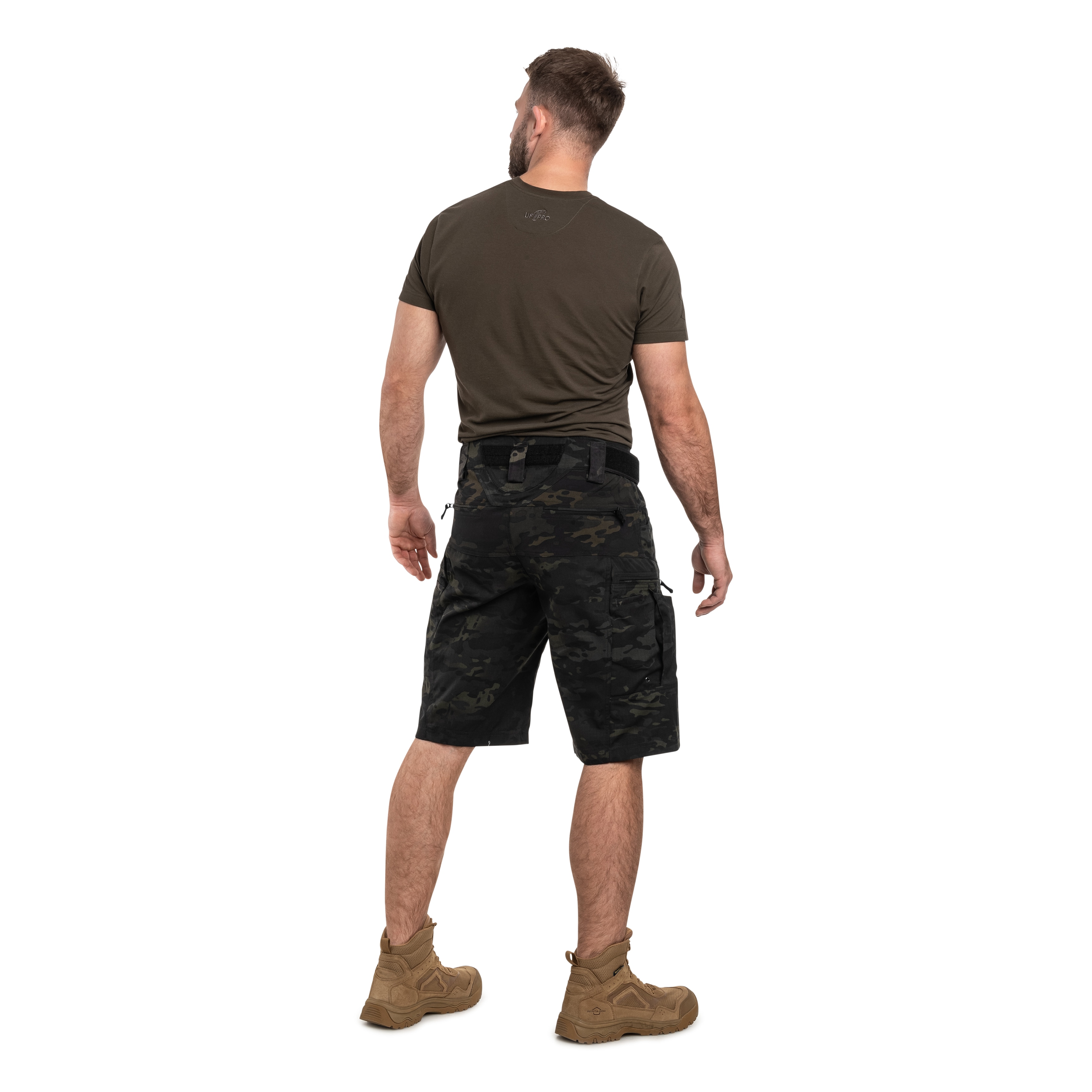 UF PRO P-40 Gen.2 Tactical Shorts - MultiCam Black