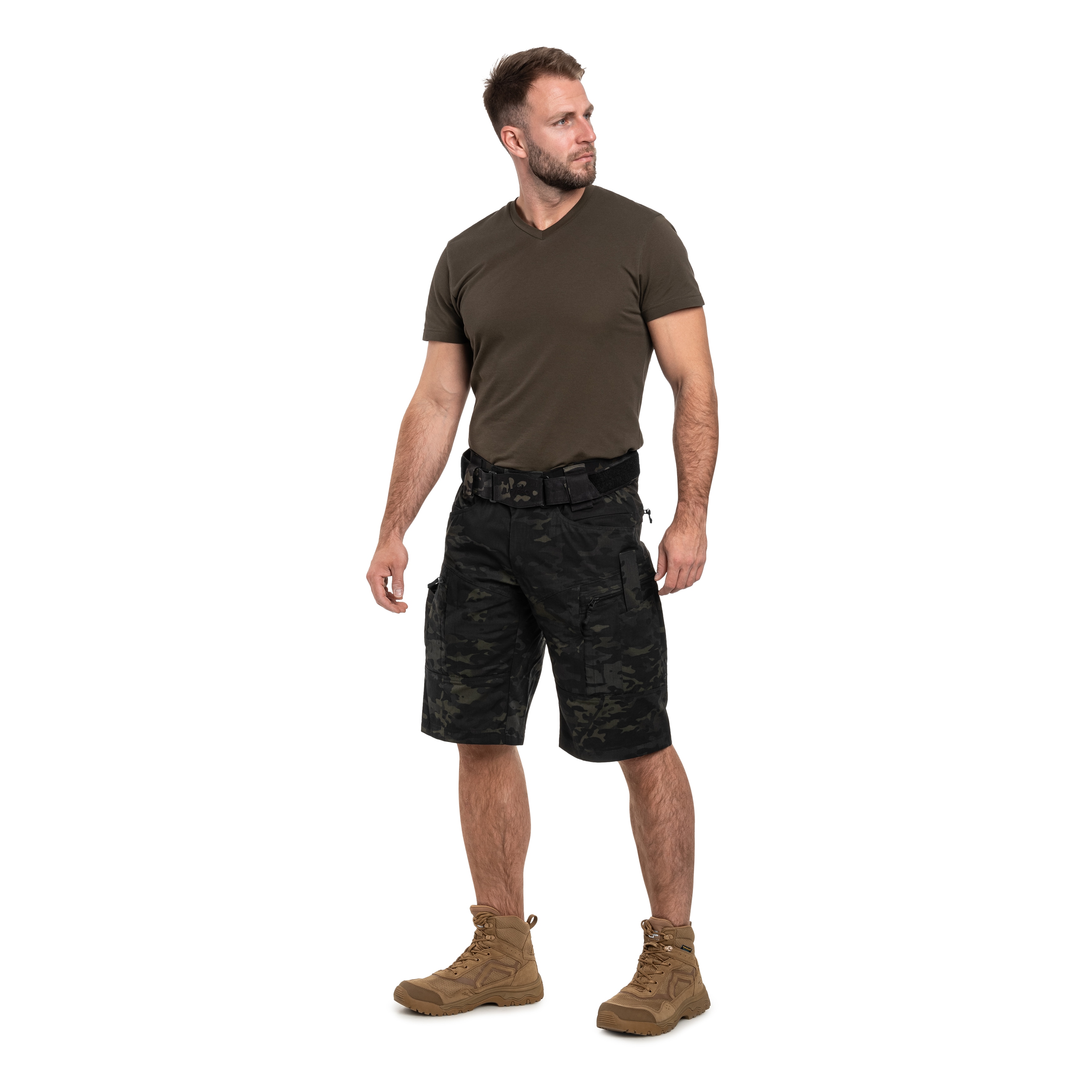 UF PRO P-40 Gen.2 Tactical Shorts - MultiCam Black